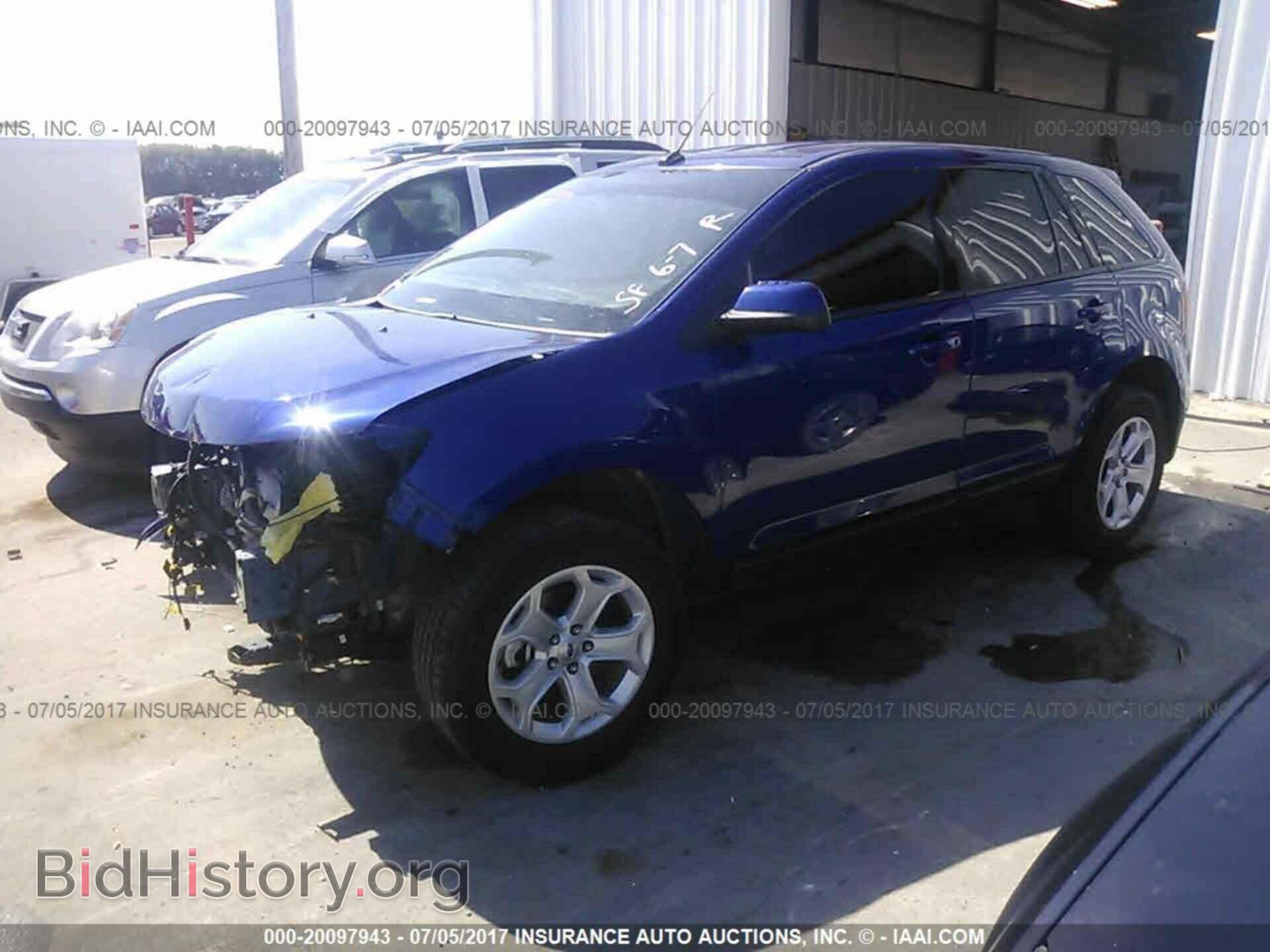 2014 Ford Edge - VIN: 2FMDK4JC3EBB64808 - Фото 2