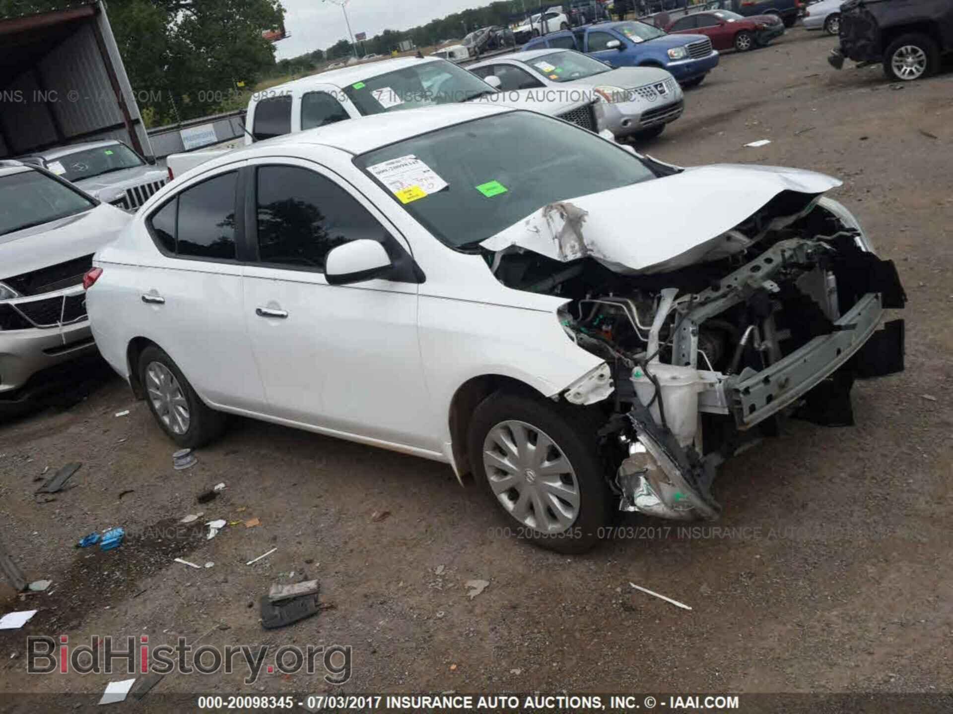 Фотография 3N1CN7AP3CL848306 - Nissan Versa 2012