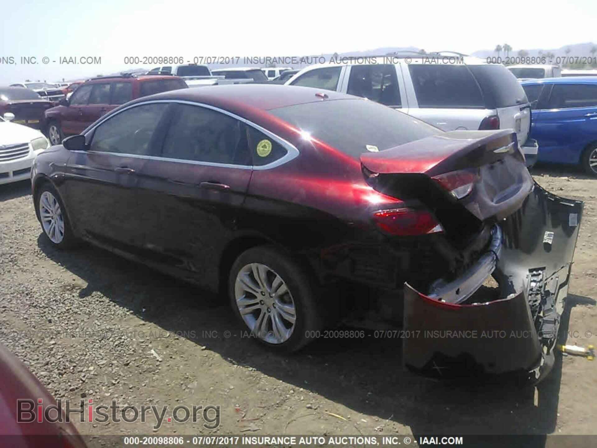 2016 Chrysler 200 - VIN: 1C3CCCAB8GN106915 - Фото 3