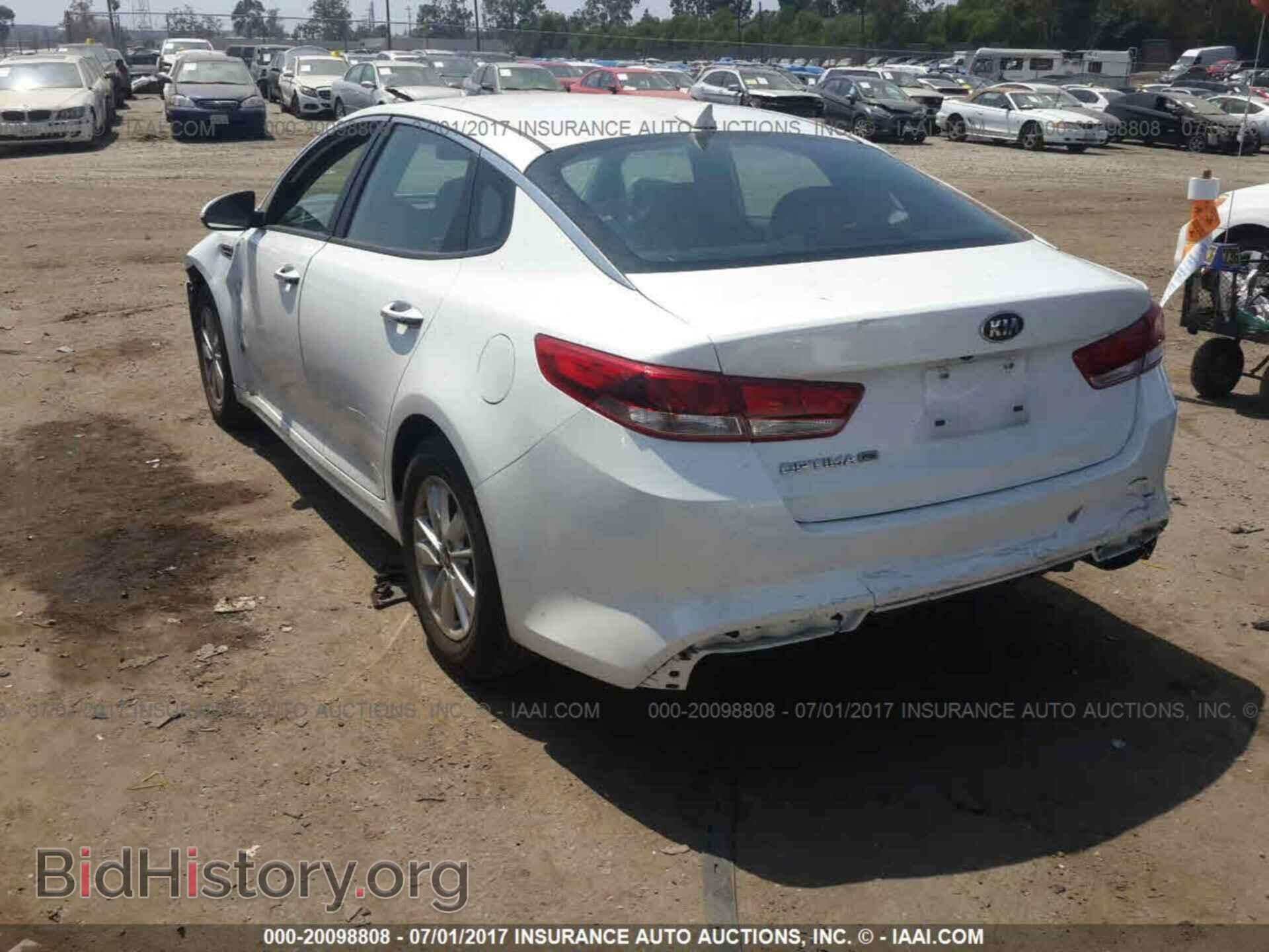 2016 Kia Optima - VIN: KNAGT4L30G5103660 - Фото 3
