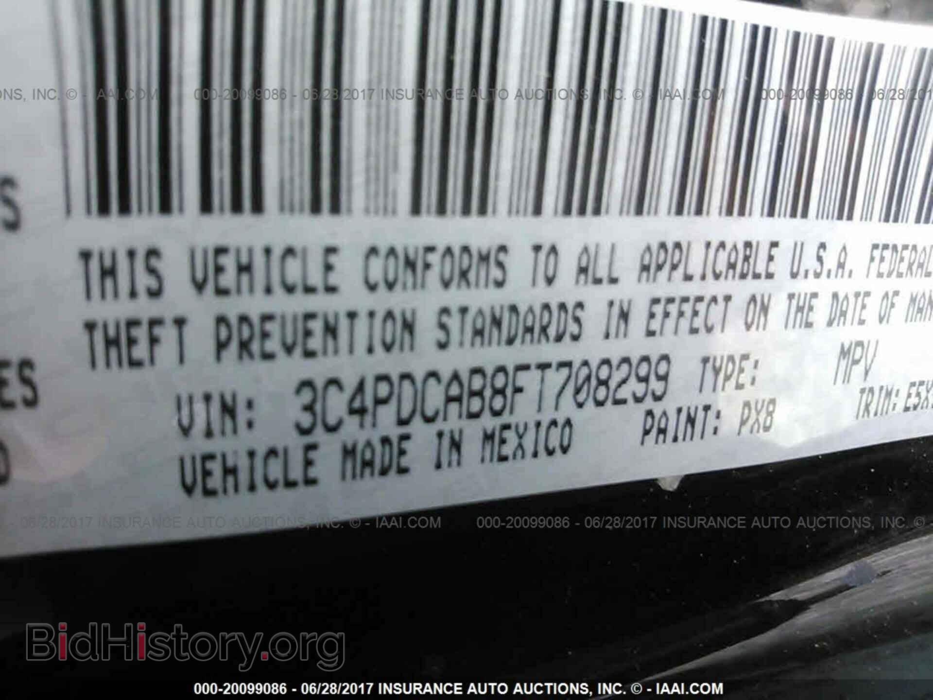 2015 Dodge Journey - VIN: 3C4PDCAB8FT708299 - Photo 9