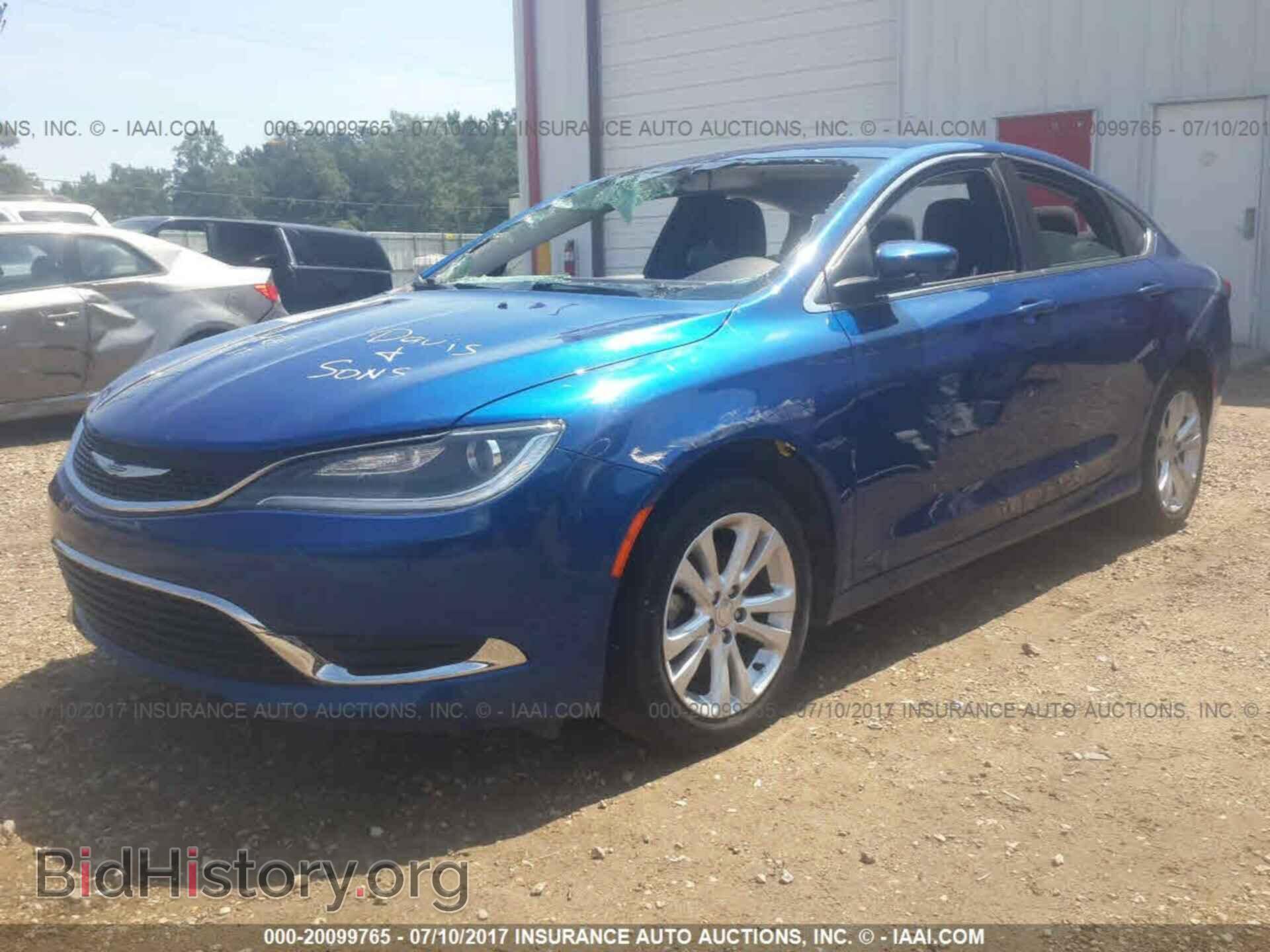 2015 Chrysler 200 - VIN: 1C3CCCAB9FN718460 - Photo 2