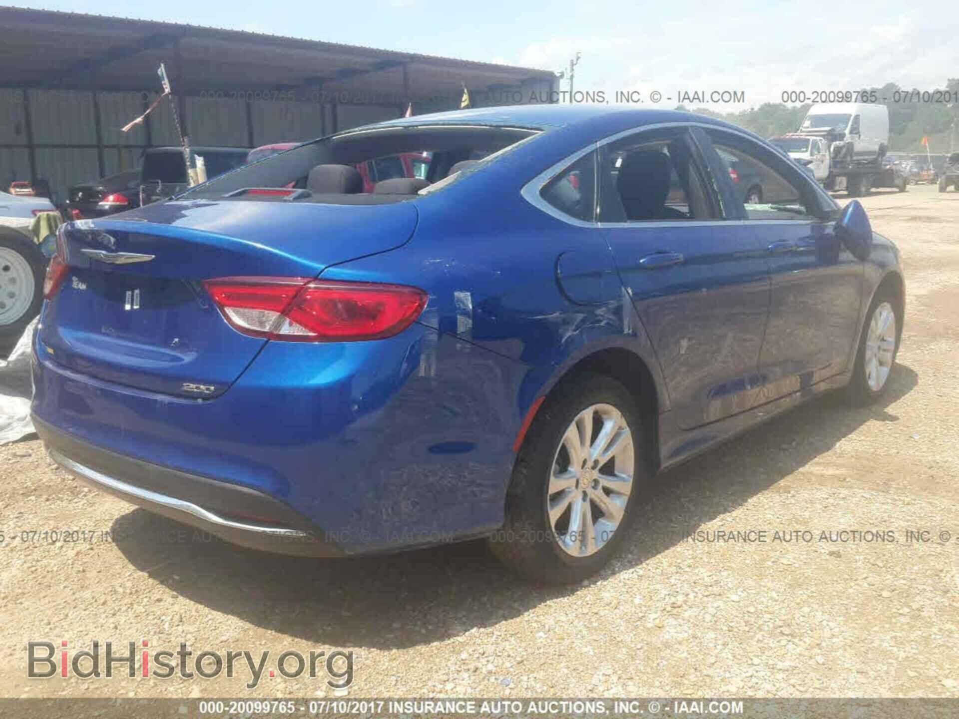 2015 Chrysler 200 - VIN: 1C3CCCAB9FN718460 - Photo 4