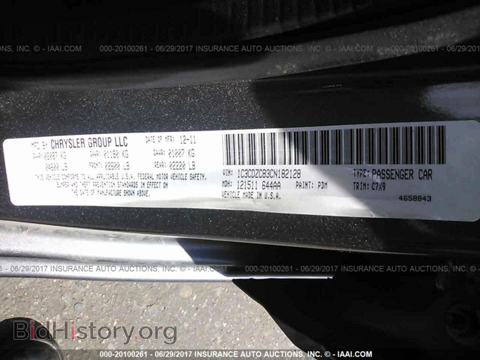 2012 Dodge Avenger - VIN: 1C3CDZCB3CN182128 - Photo 9