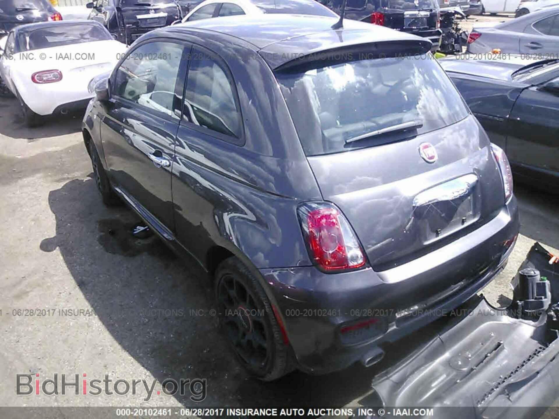 2015 Fiat 500 - VIN: 3C3CFFBR1FT696250 - Photo 3