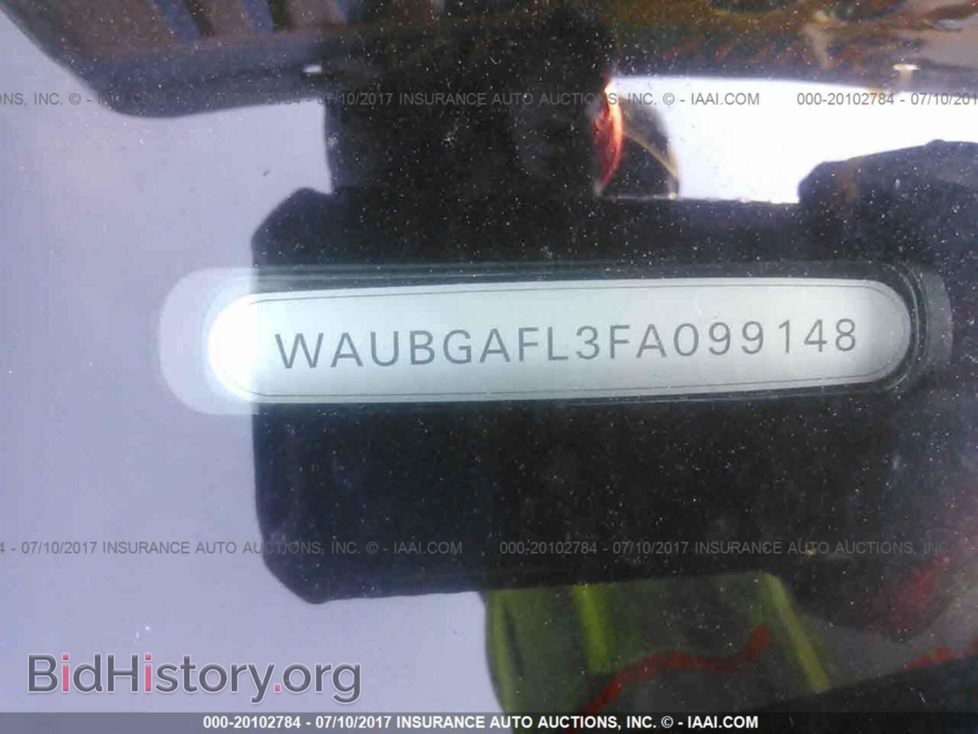 2015 Audi S4 - VIN: WAUBGAFL3FA099148 - Фото 9