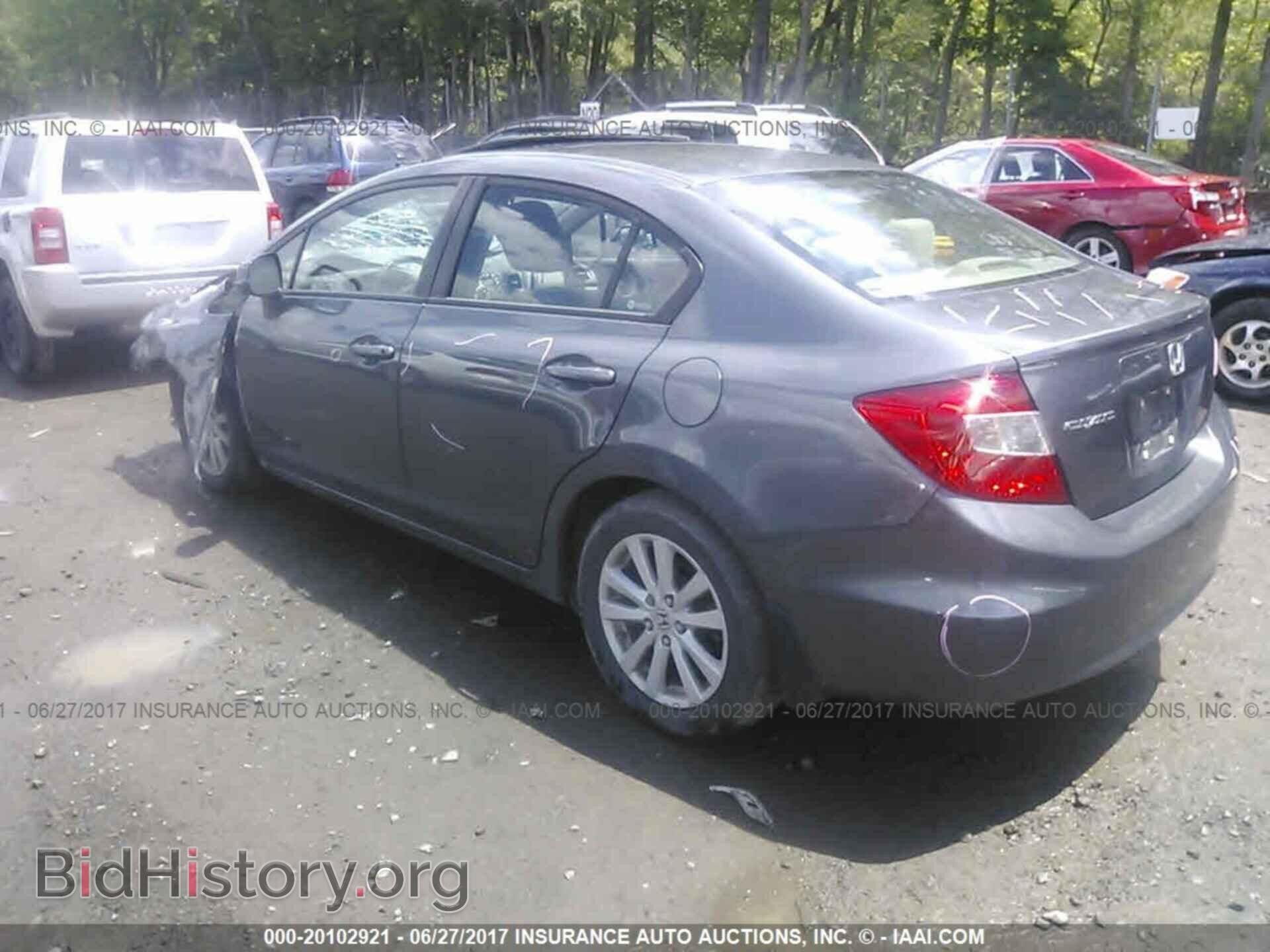 2012 Honda Civic - VIN: 2HGFB2F86CH332846 - Фото 3
