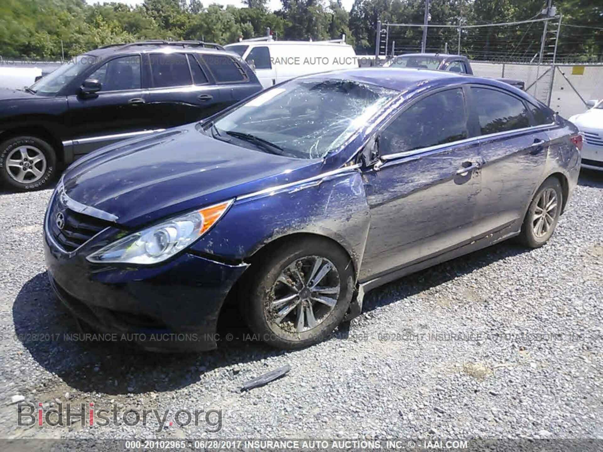 2012 Hyundai Sonata - VIN: 5NPEB4AC3CH439037 - Фото 2