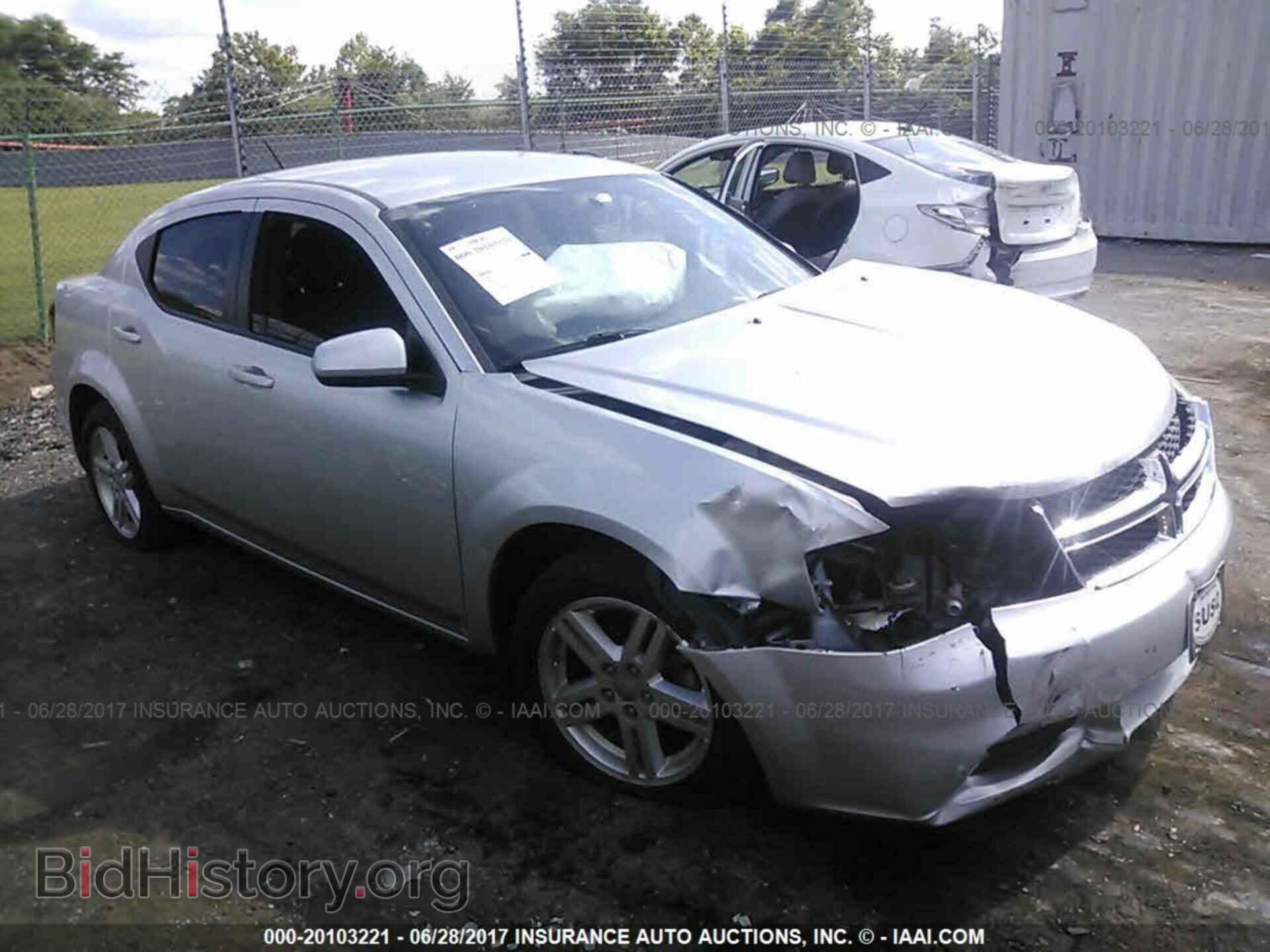 Photo 1C3CDZCB2CN314747 - Dodge Avenger 2012
