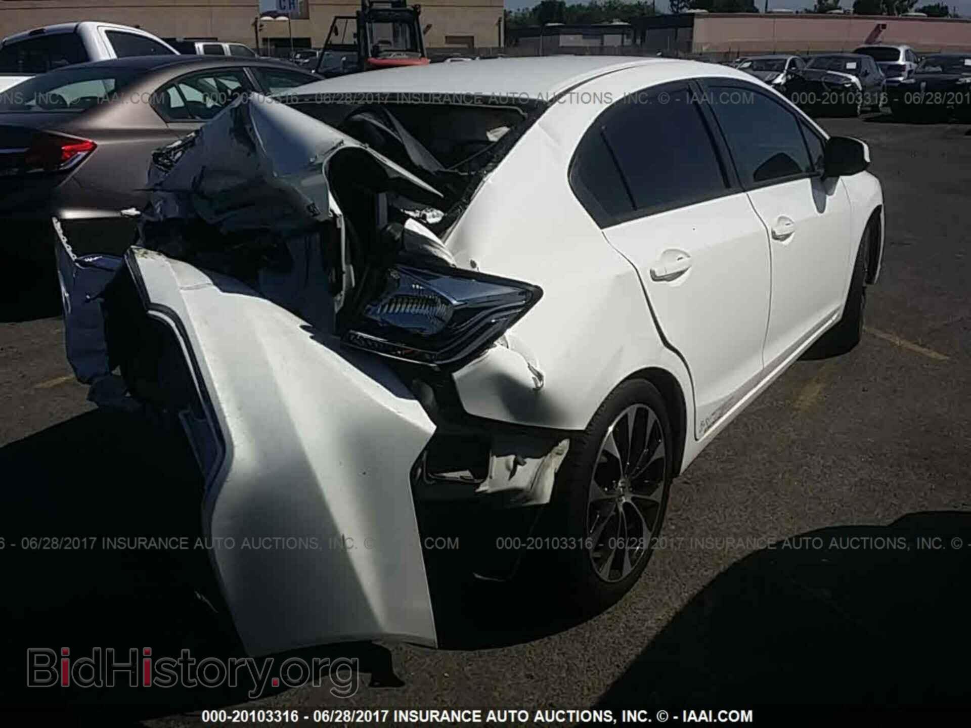 2013 Honda Civic - VIN: 2HGFB6E50DH707792 - Фото 4
