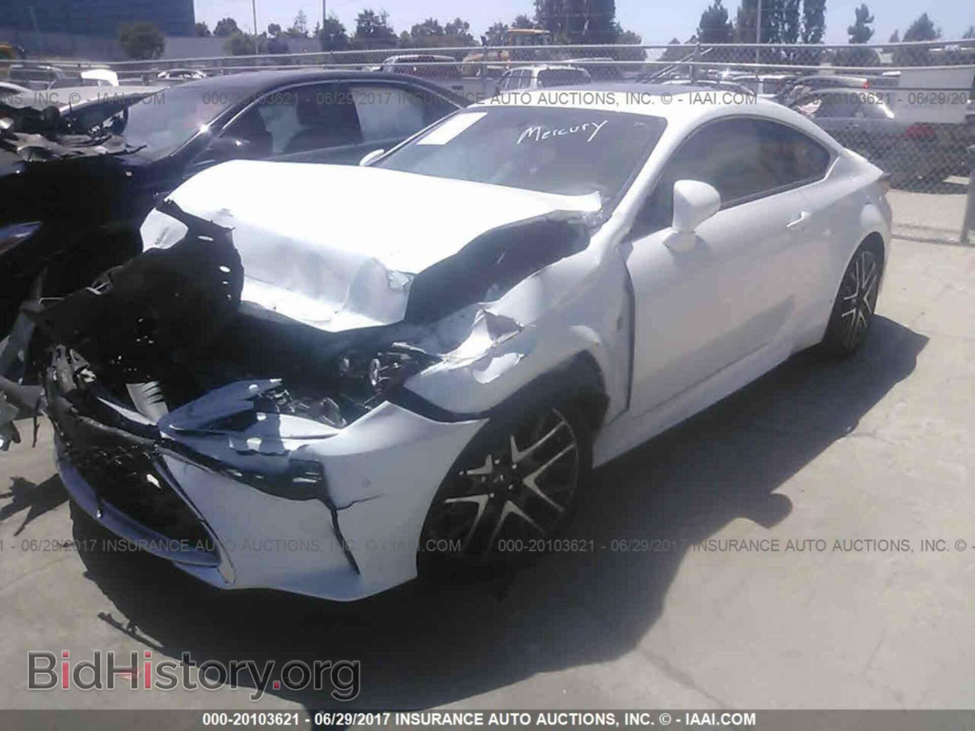 2017 Lexus Rc - VIN: JTHHA5BC2H5005833 - Фото 2