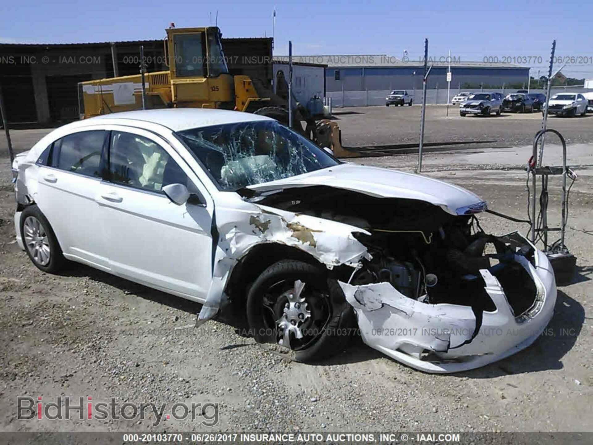 Фотография 1C3CCBAB3CN105448 - Chrysler 200 2012