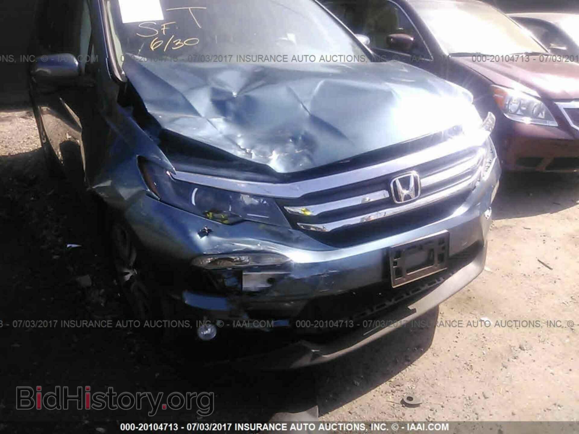 2016 Honda Pilot - VIN: 5FNYF6H87GB102955 - Фото 6
