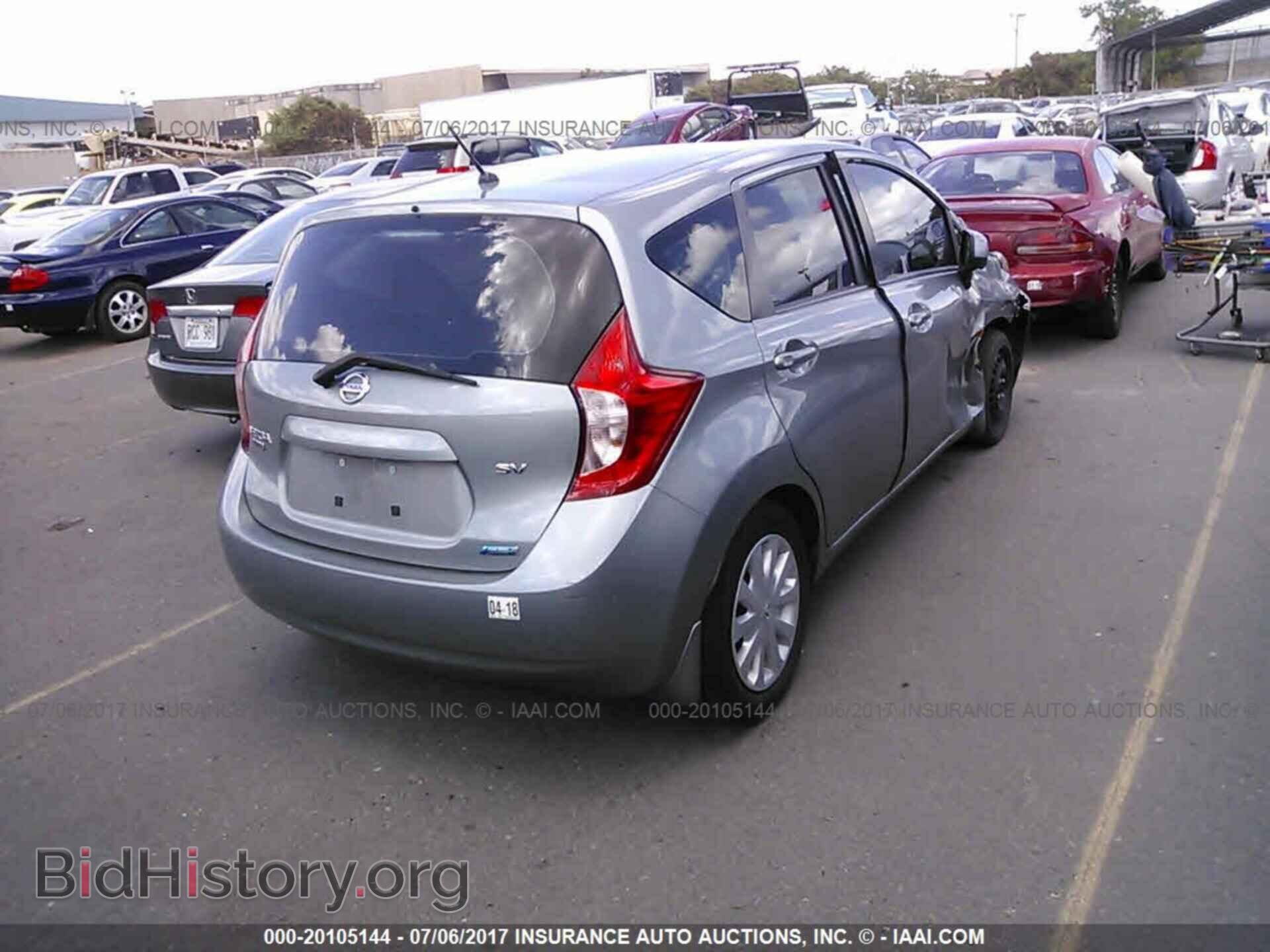 2014 Nissan Versa note - VIN: 3N1CE2CP6EL417364 - Фото 4