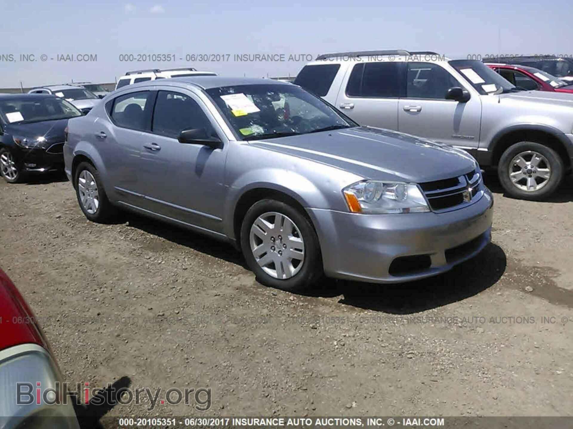 Photo 1C3CDZAB7DN588997 - Dodge Avenger 2013