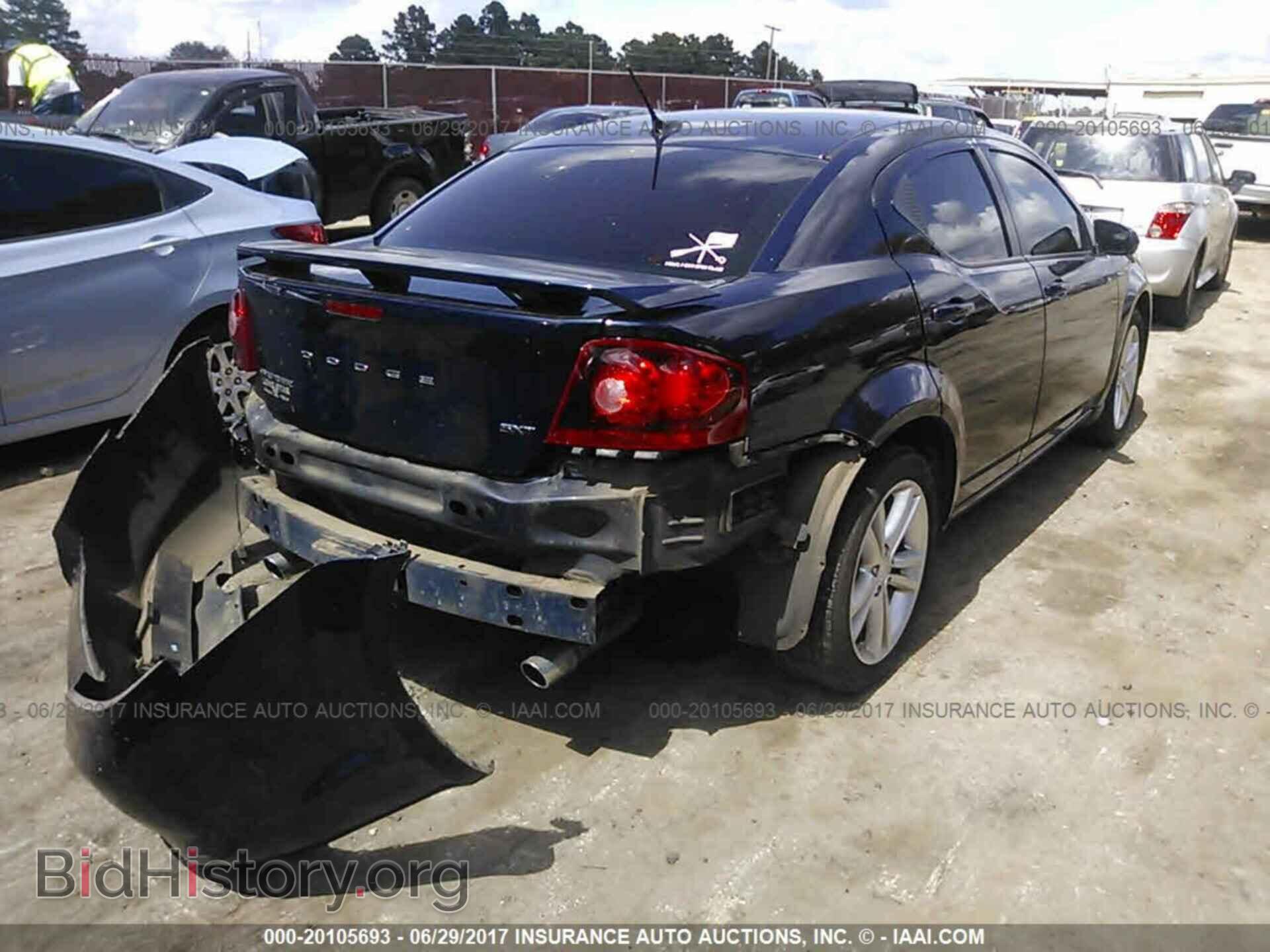 2013 Dodge Avenger - VIN: 1C3CDZCG6DN742074 - Фото 4