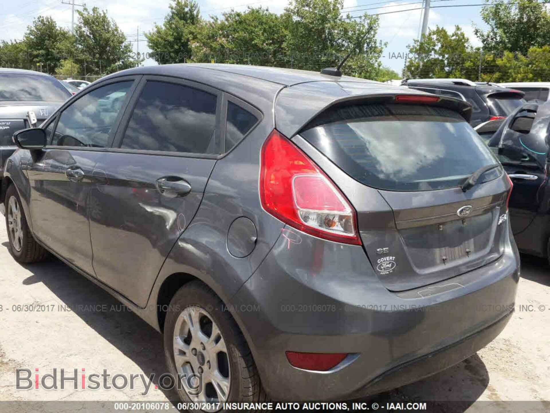 2014 Ford Fiesta - VIN: 3FADP4EJ5EM108193 - Фото 3