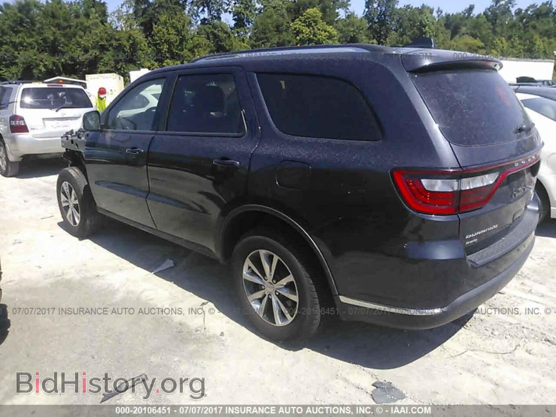 2016 Dodge Durango - VIN: 1C4RDJDG2GC459970 - Фото 3