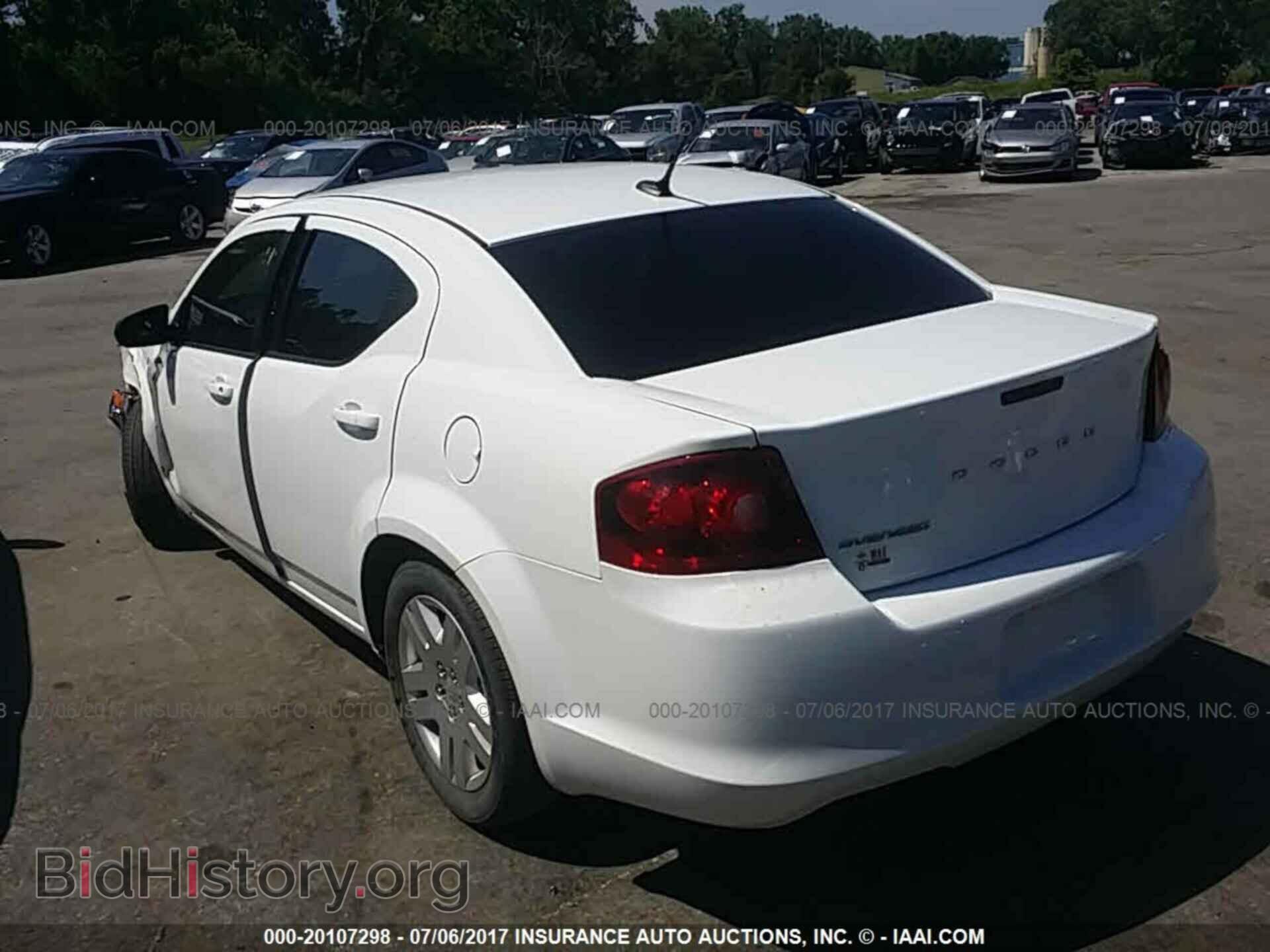2014 Dodge Avenger - VIN: 1C3CDZAB9EN217485 - Фото 3