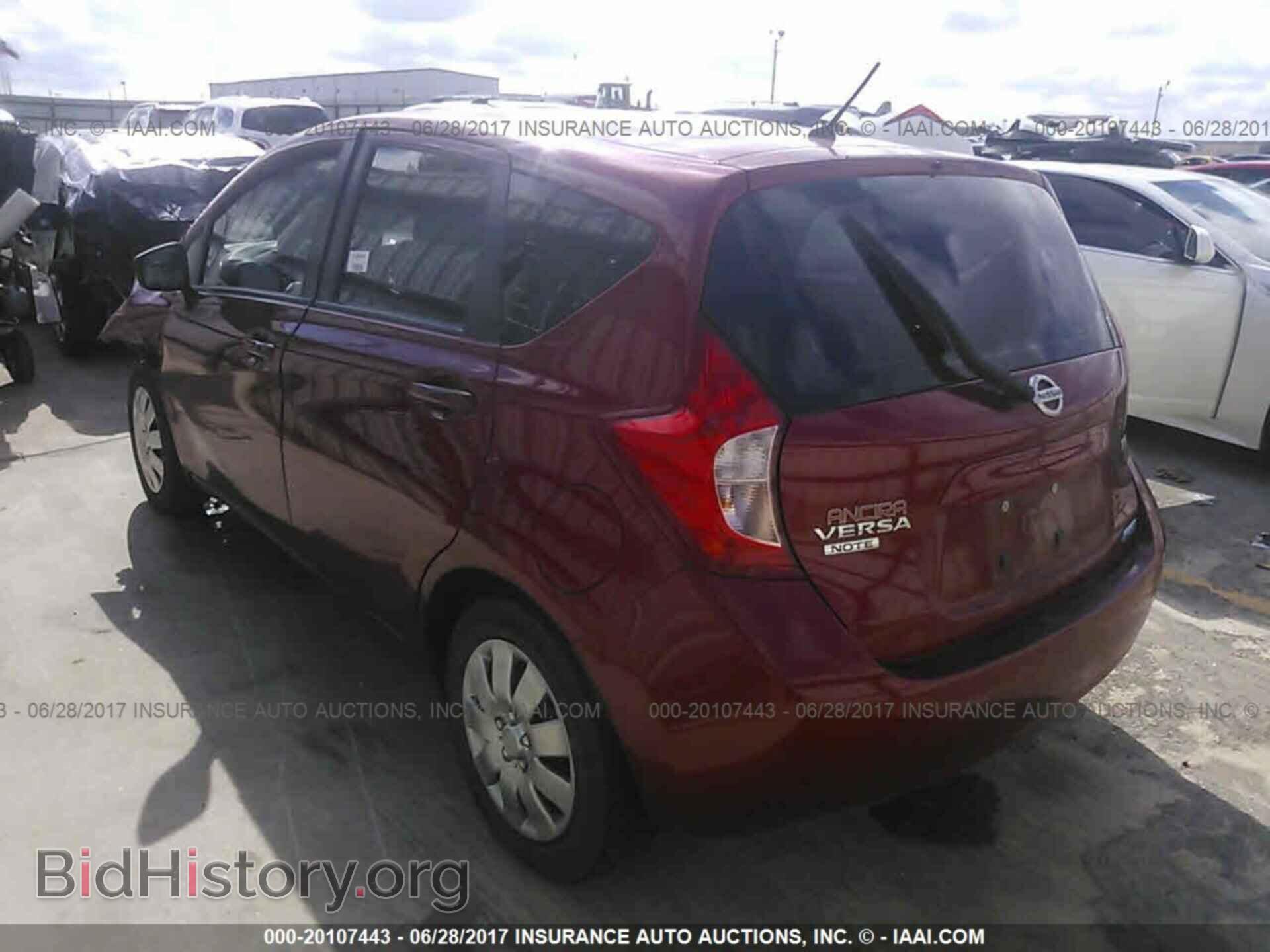 2015 Nissan Versa note - VIN: 3N1CE2CP0FL367126 - Фото 3