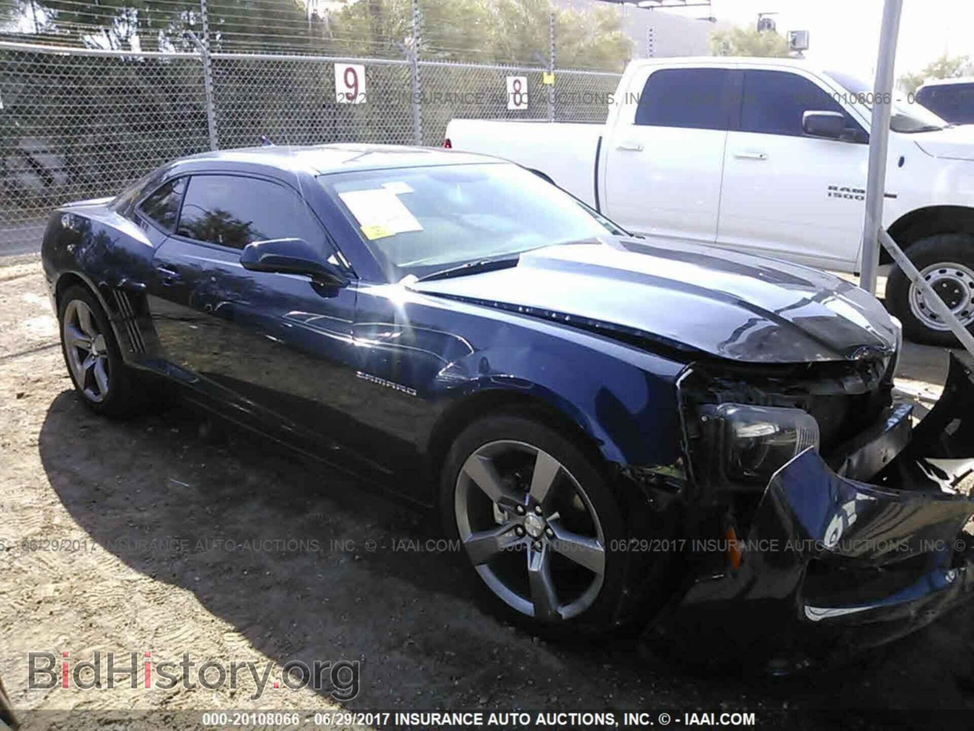 Фотография 2G1FB1E36C9168080 - Chevrolet Camaro 2012
