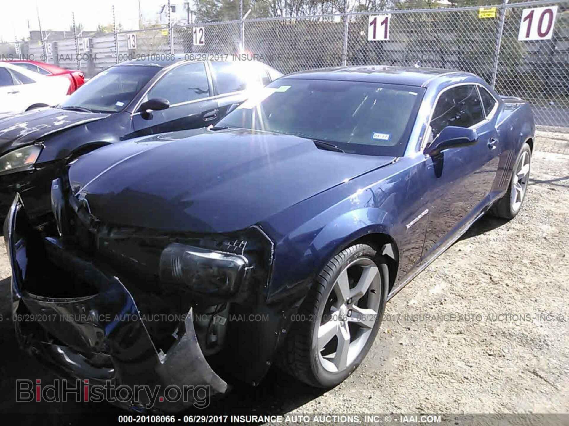 2012 Chevrolet Camaro - VIN: 2G1FB1E36C9168080 - Фото 2