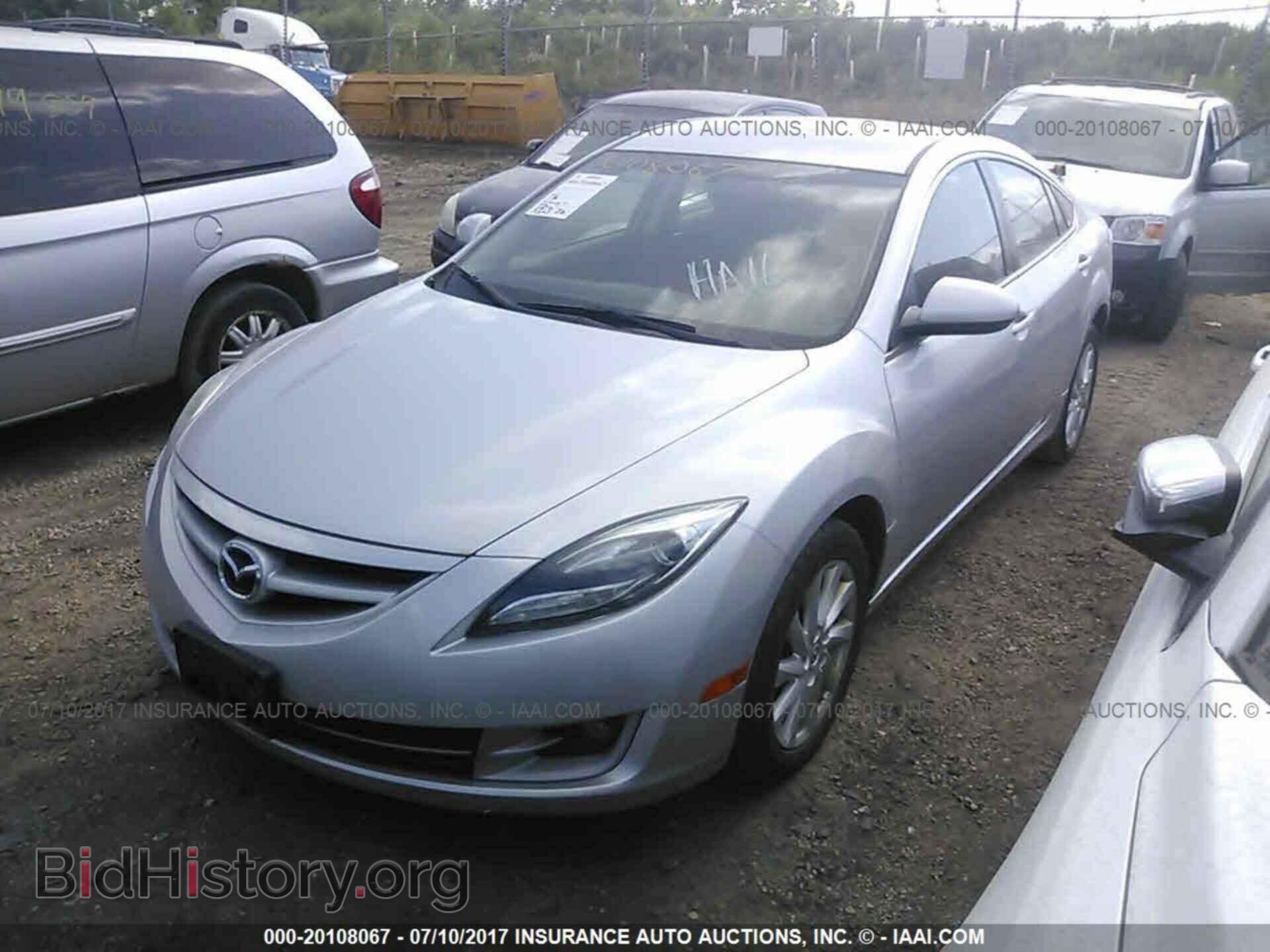 2012 Mazda 6 - VIN: 1YVHZ8DH8C5M10960 - Фото 2