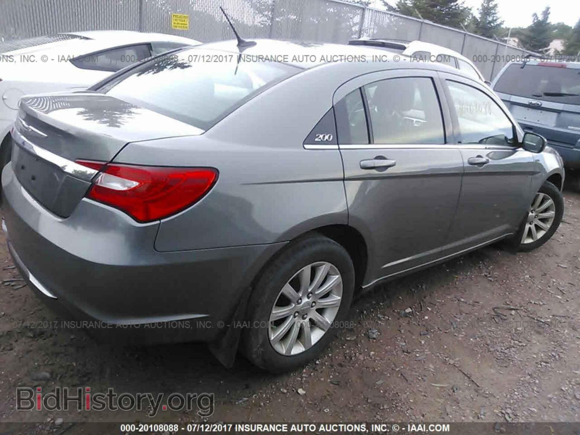 2012 Chrysler 200 - VIN: 1C3CCBBB3CN148749 - Фото 4