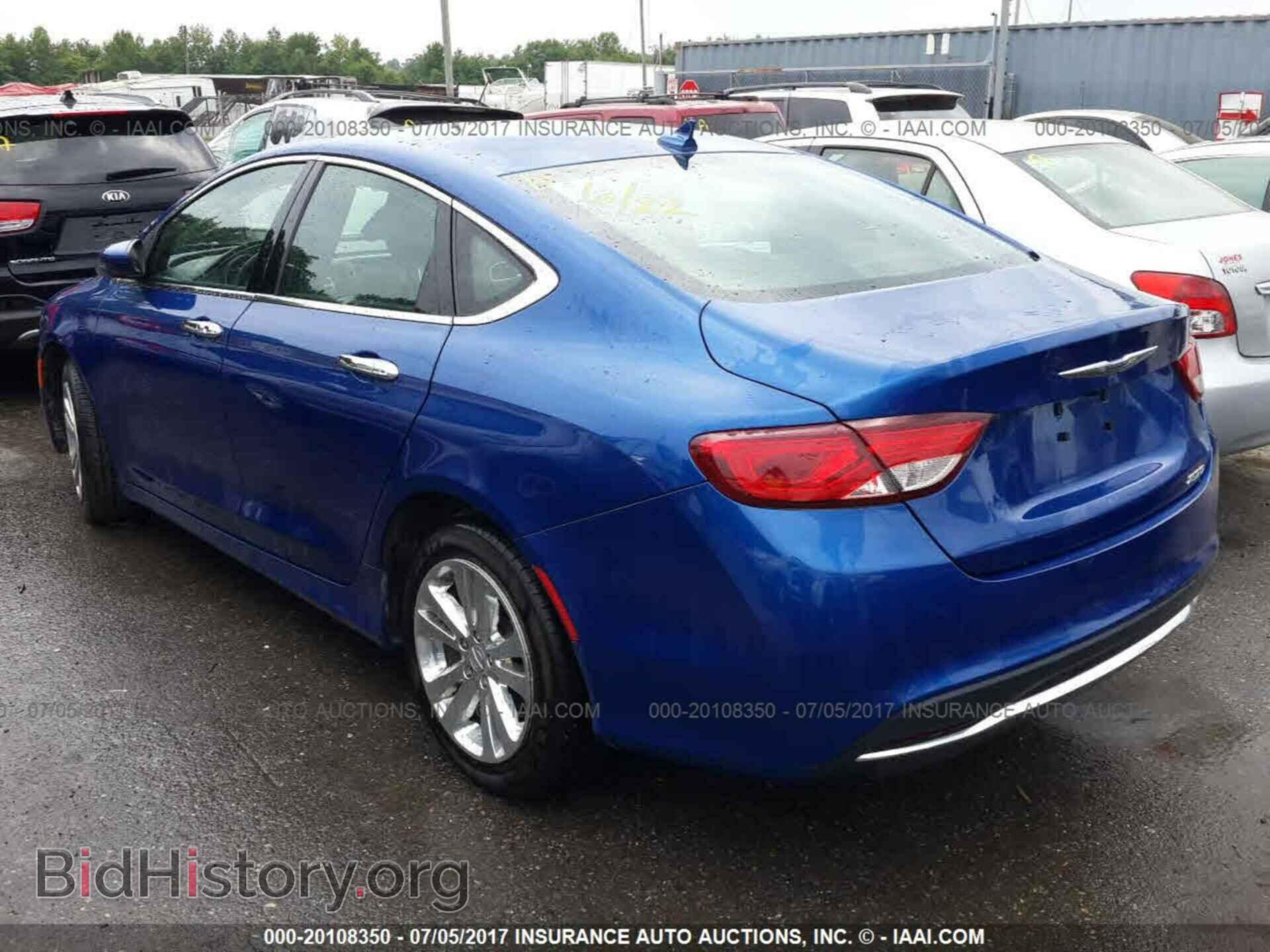 2016 Chrysler 200 - VIN: 1C3CCCAB0GN165442 - Фото 3