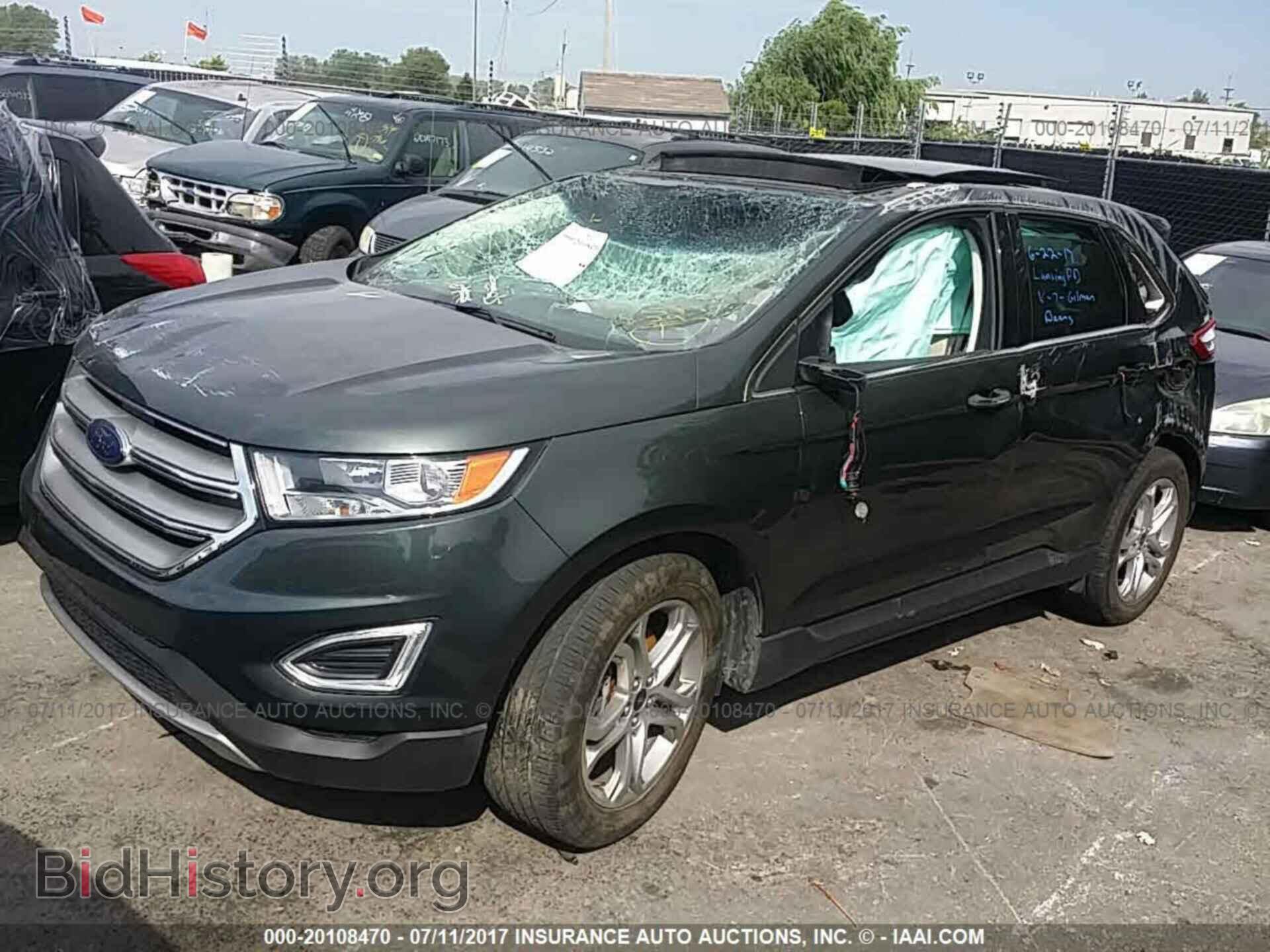 2015 Ford Edge - VIN: 2FMTK3K85FBB00514 - Фото 2