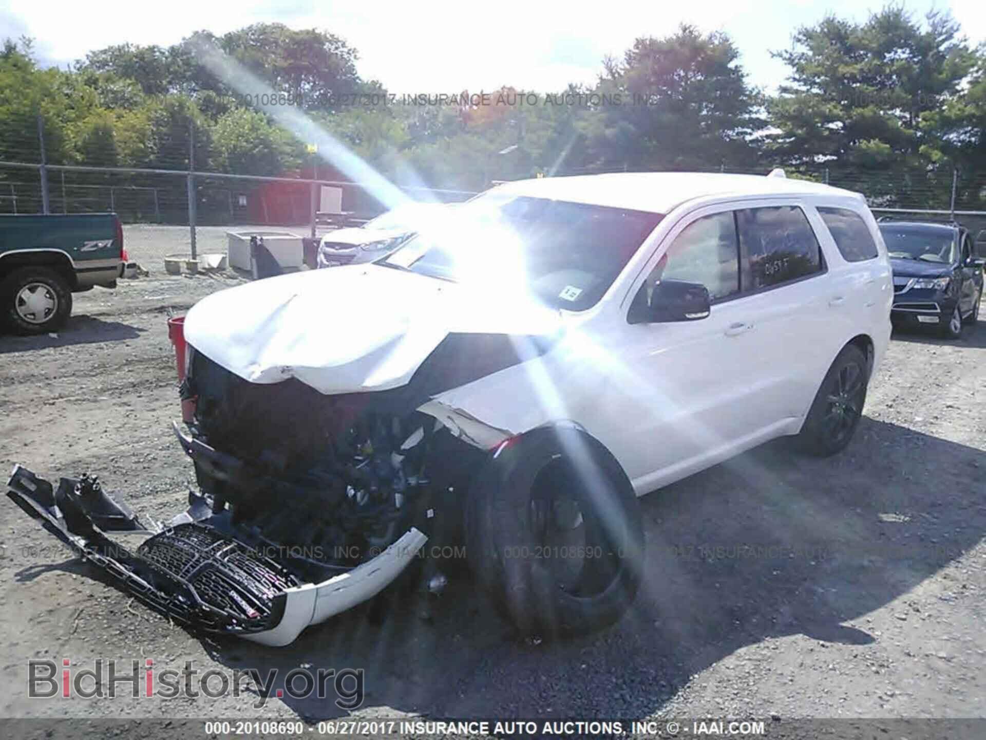 2017 Dodge Durango - VIN: 1C4RDJDG3HC666322 - Фото 2