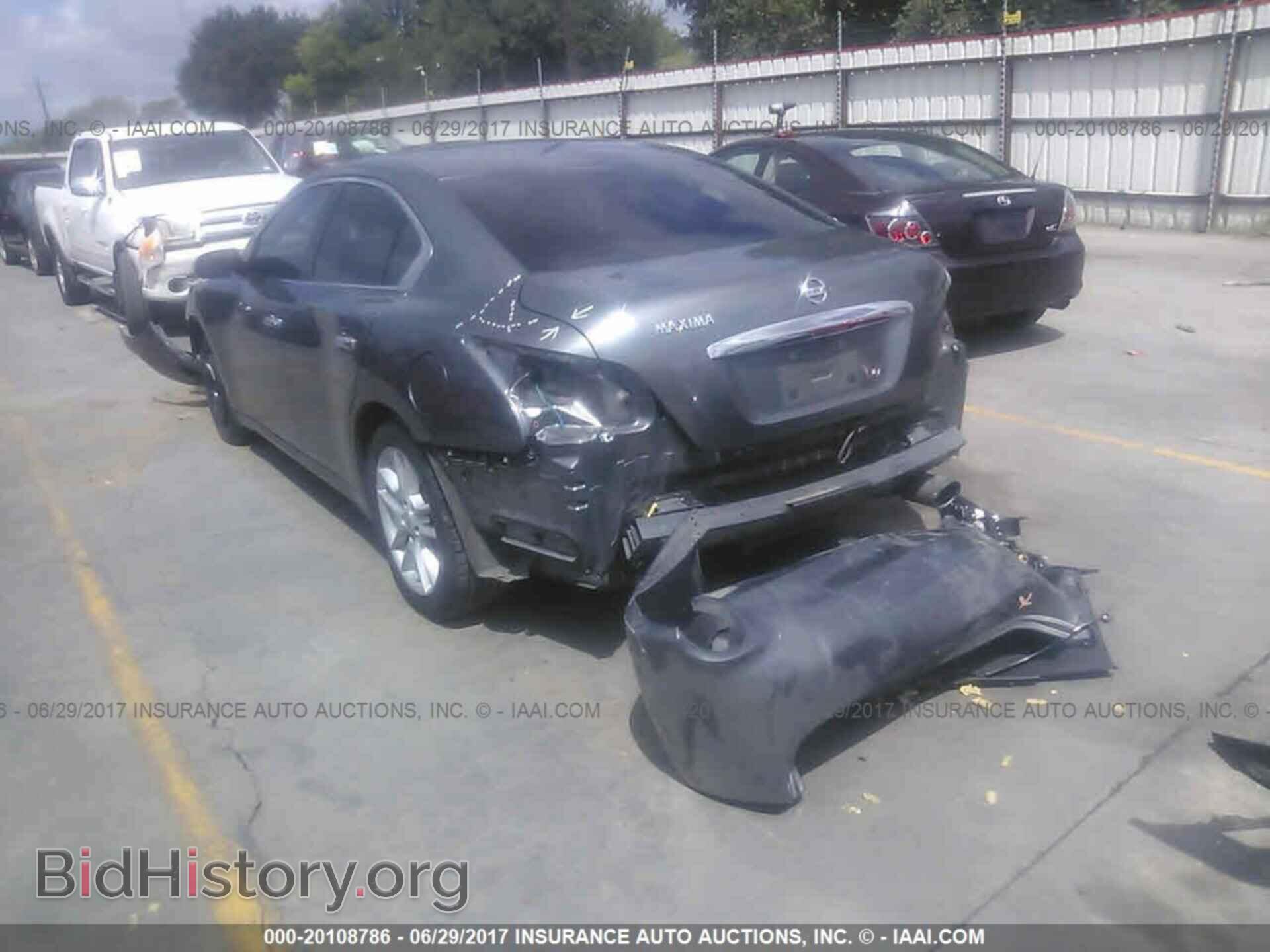 2014 Nissan Maxima - VIN: 1N4AA5AP9EC454706 - Фото 3