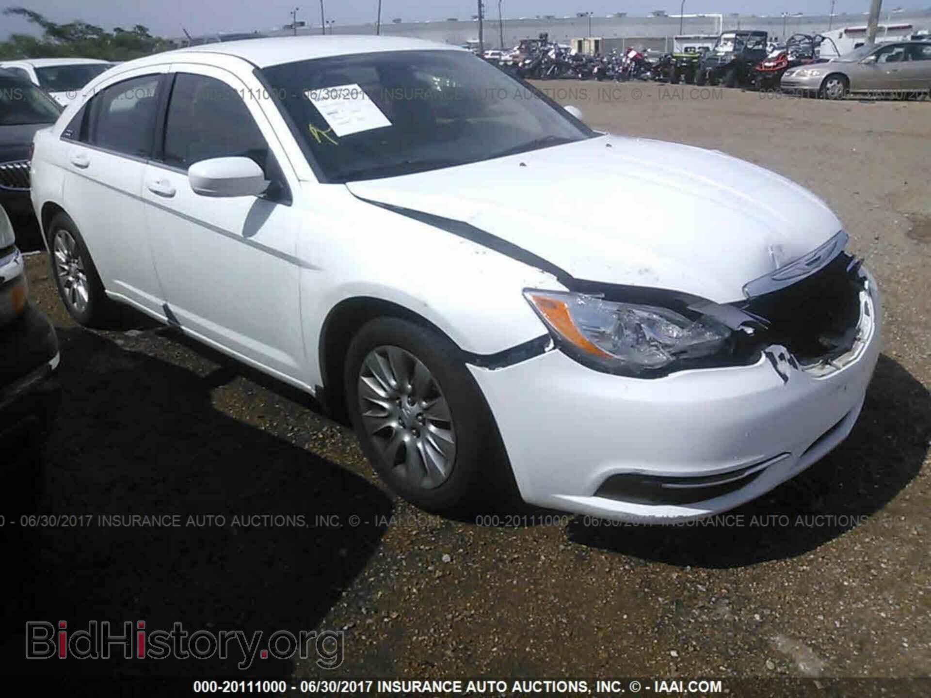 Фотография 1C3CCBAB4CN126857 - Chrysler 200 2012