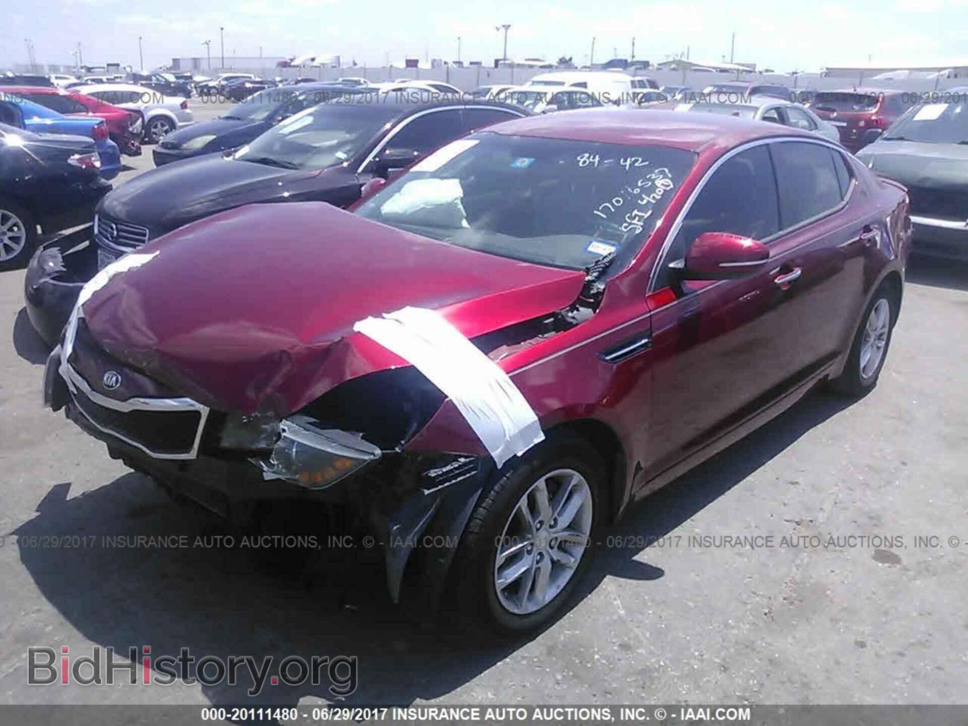 2013 Kia Optima - VIN: 5XXGM4A74DG126338 - Photo 2