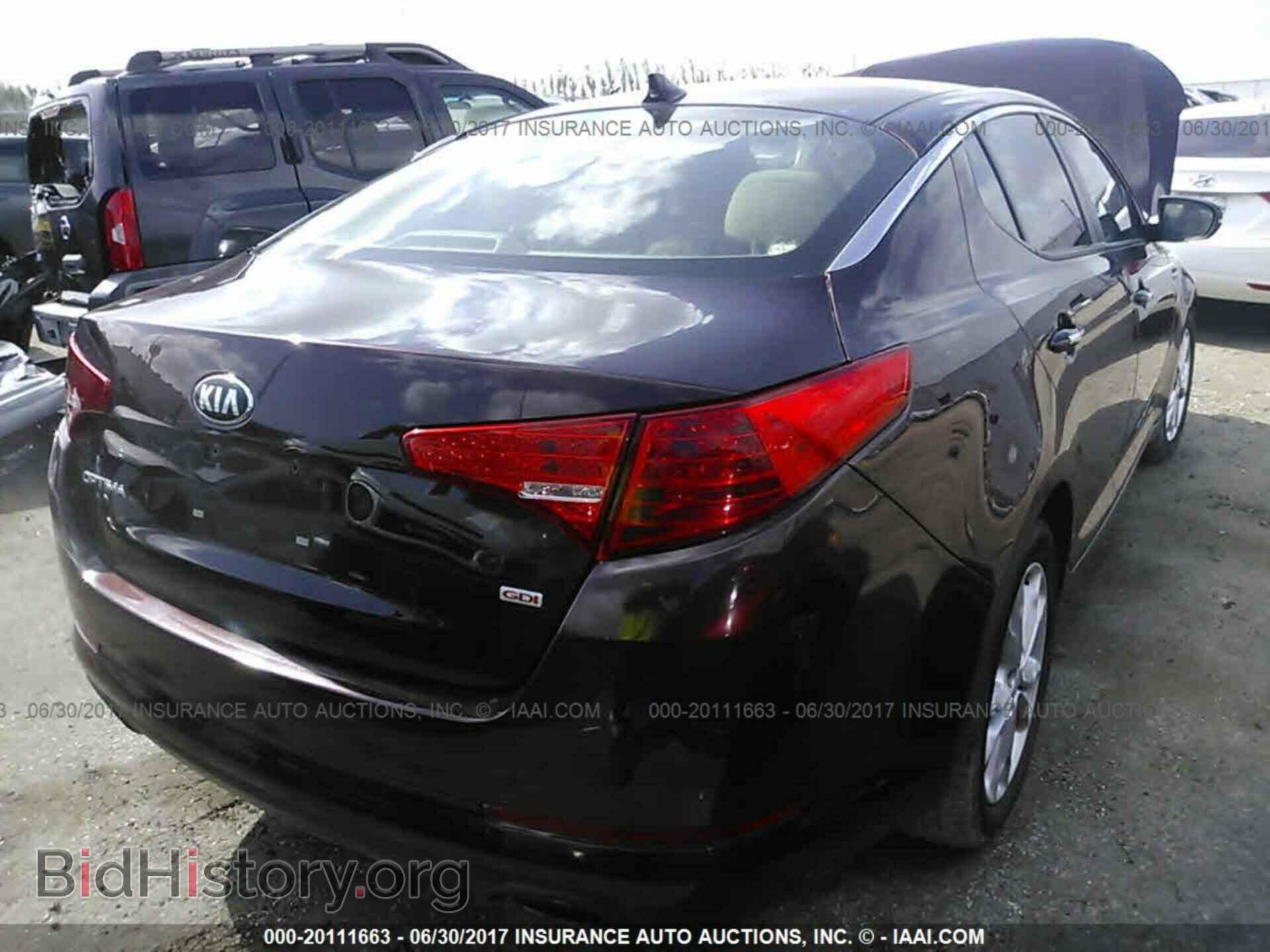 2013 Kia Optima - VIN: 5XXGM4A74DG202480 - Фото 4