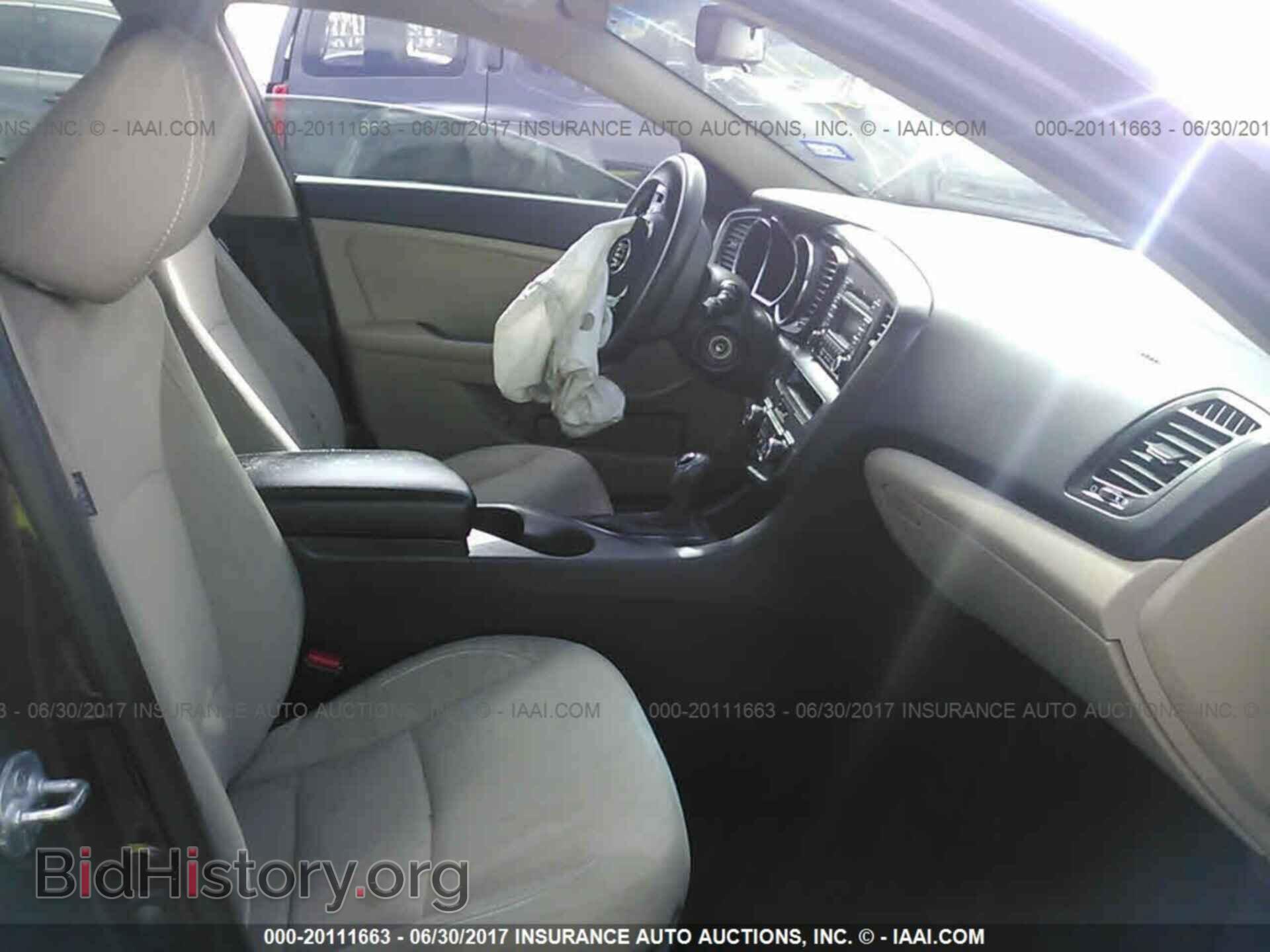 2013 Kia Optima - VIN: 5XXGM4A74DG202480 - Фото 5