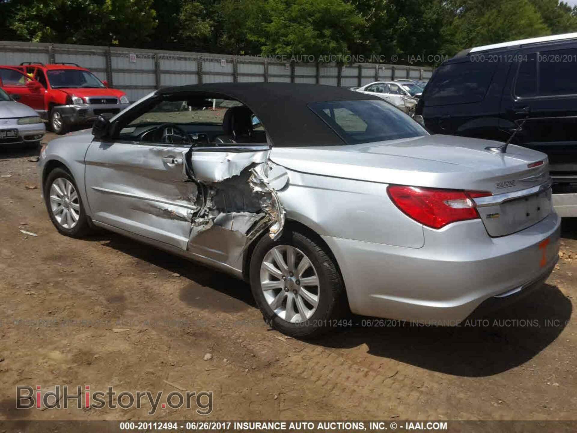 2012 Chrysler 200 - VIN: 1C3BCBEG7CN281467 - Фото 3