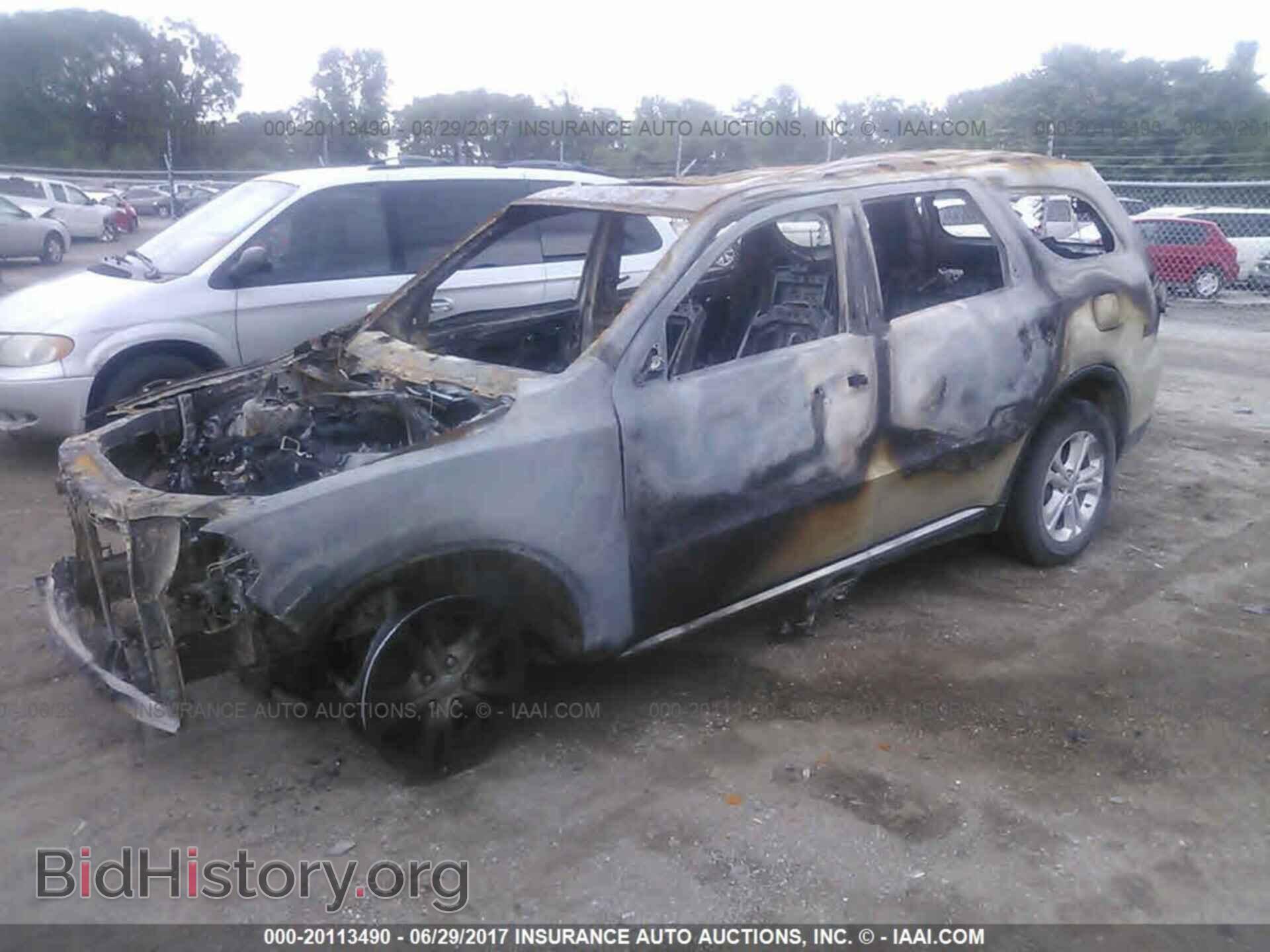 2011 Dodge Durango - VIN: 1D4RE4GG3BC630814 - Фото 2