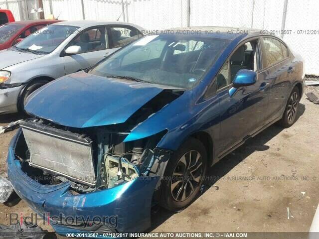2013 Honda Civic - VIN: 2HGFB2F83DH539809 - Фото 2