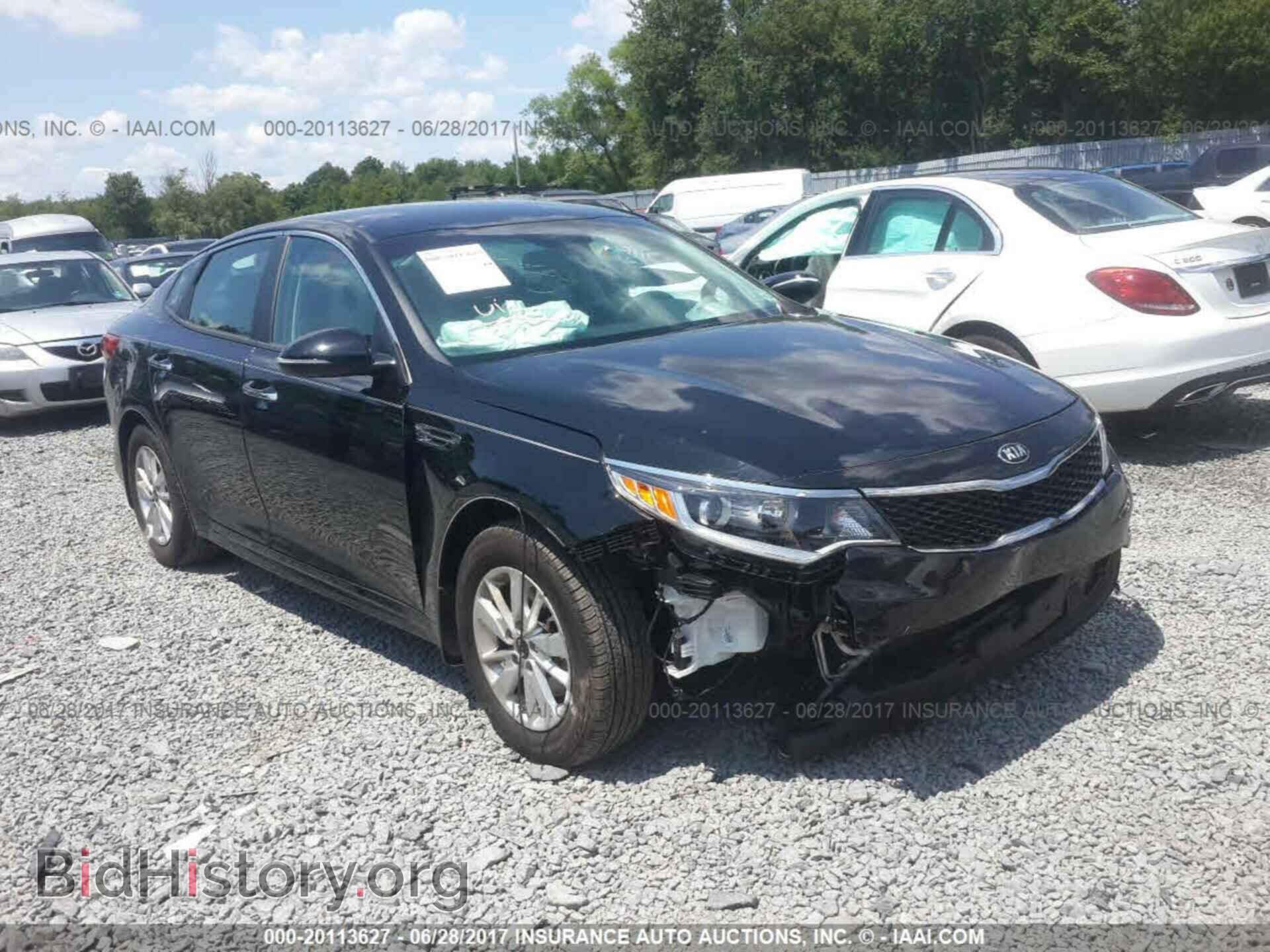 Фотография 5XXGT4L39GG116356 - Kia Optima 2016