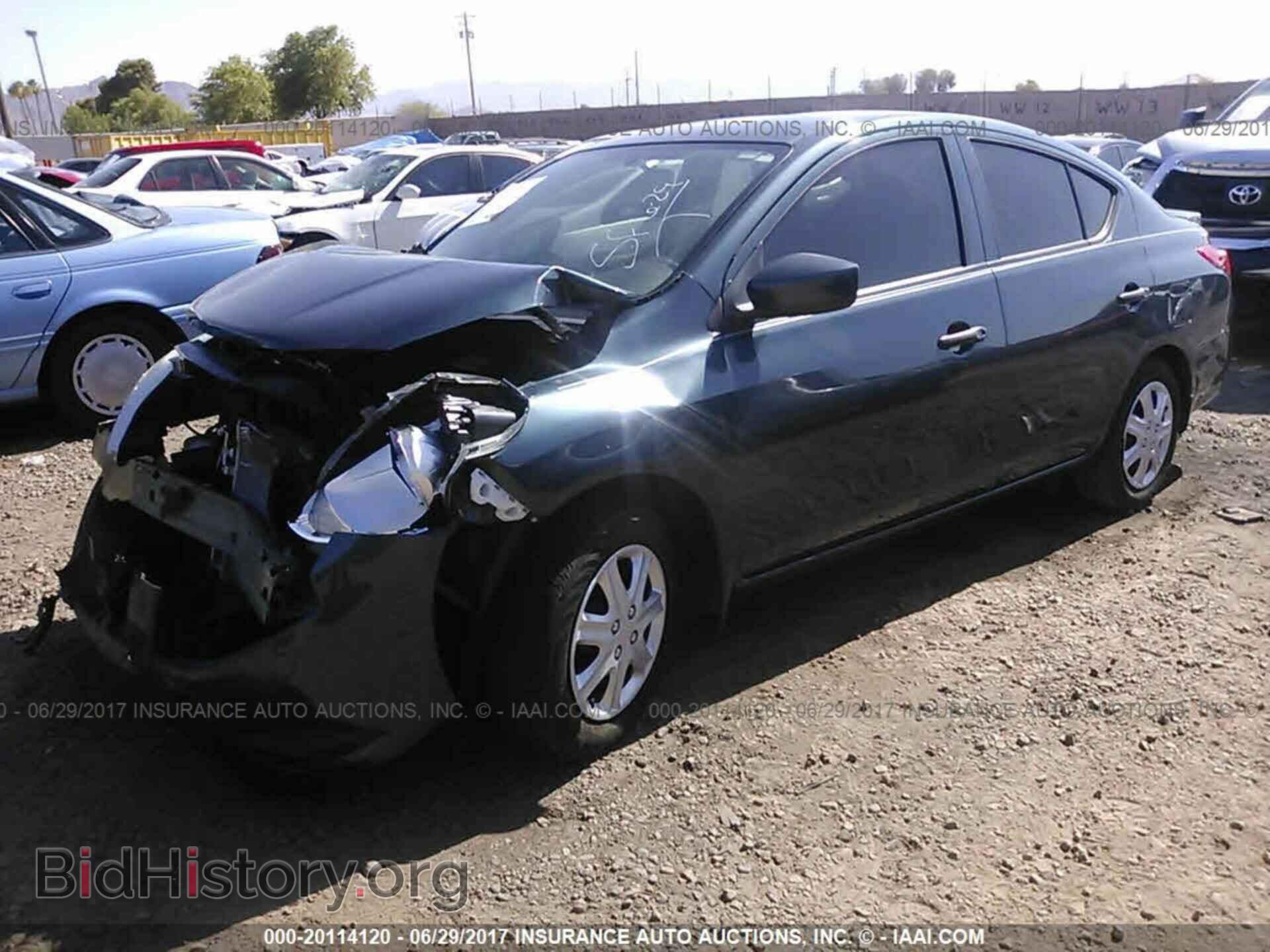 2016 Nissan Versa - VIN: 3N1CN7AP2GL817666 - Фото 2