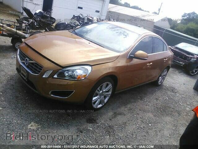 2012 Volvo S60 - VIN: YV1902FH4C2114313 - Фото 2