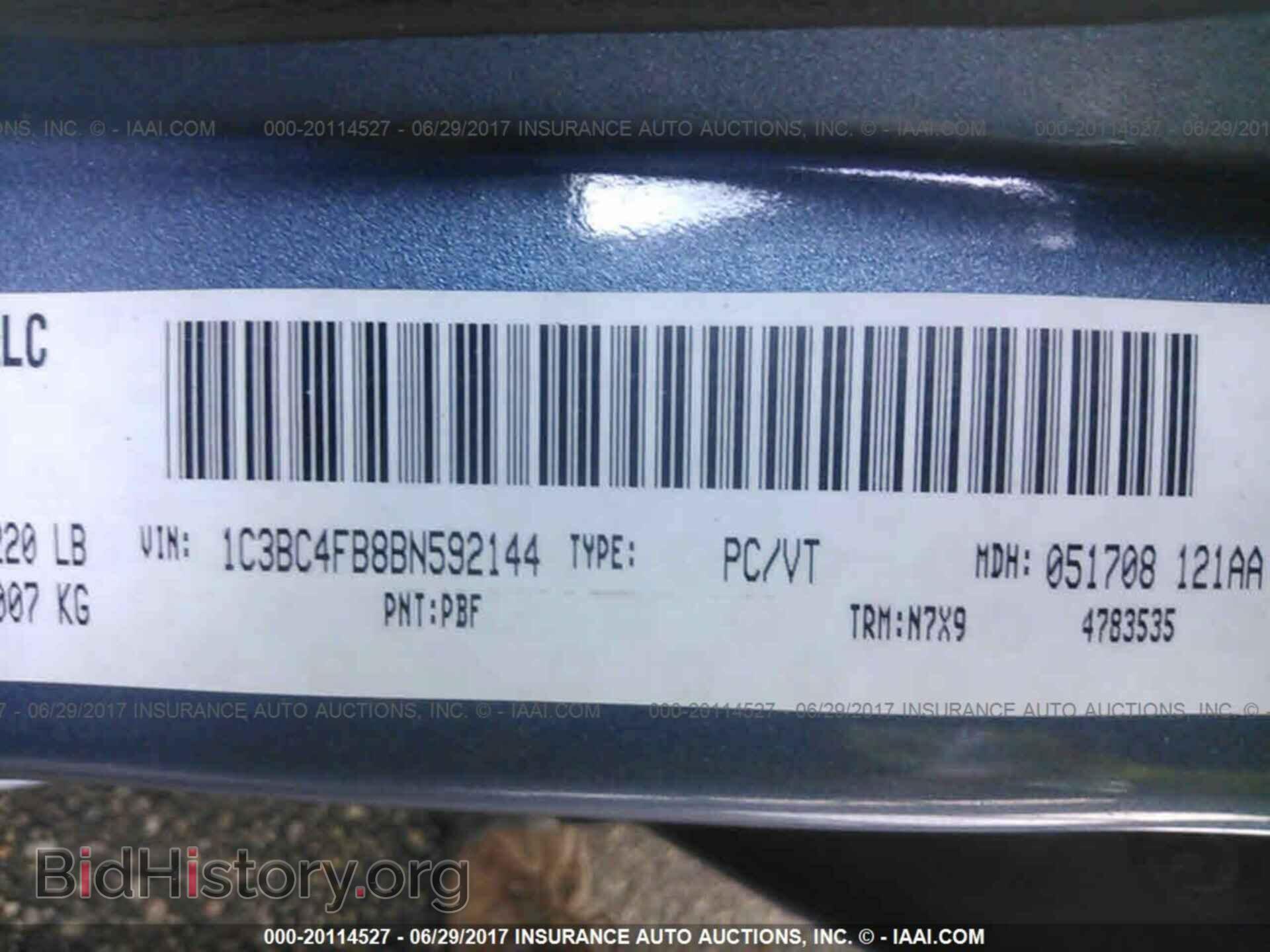 2011 Chrysler 200 - VIN: 1C3BC4FB8BN592144 - Photo 9