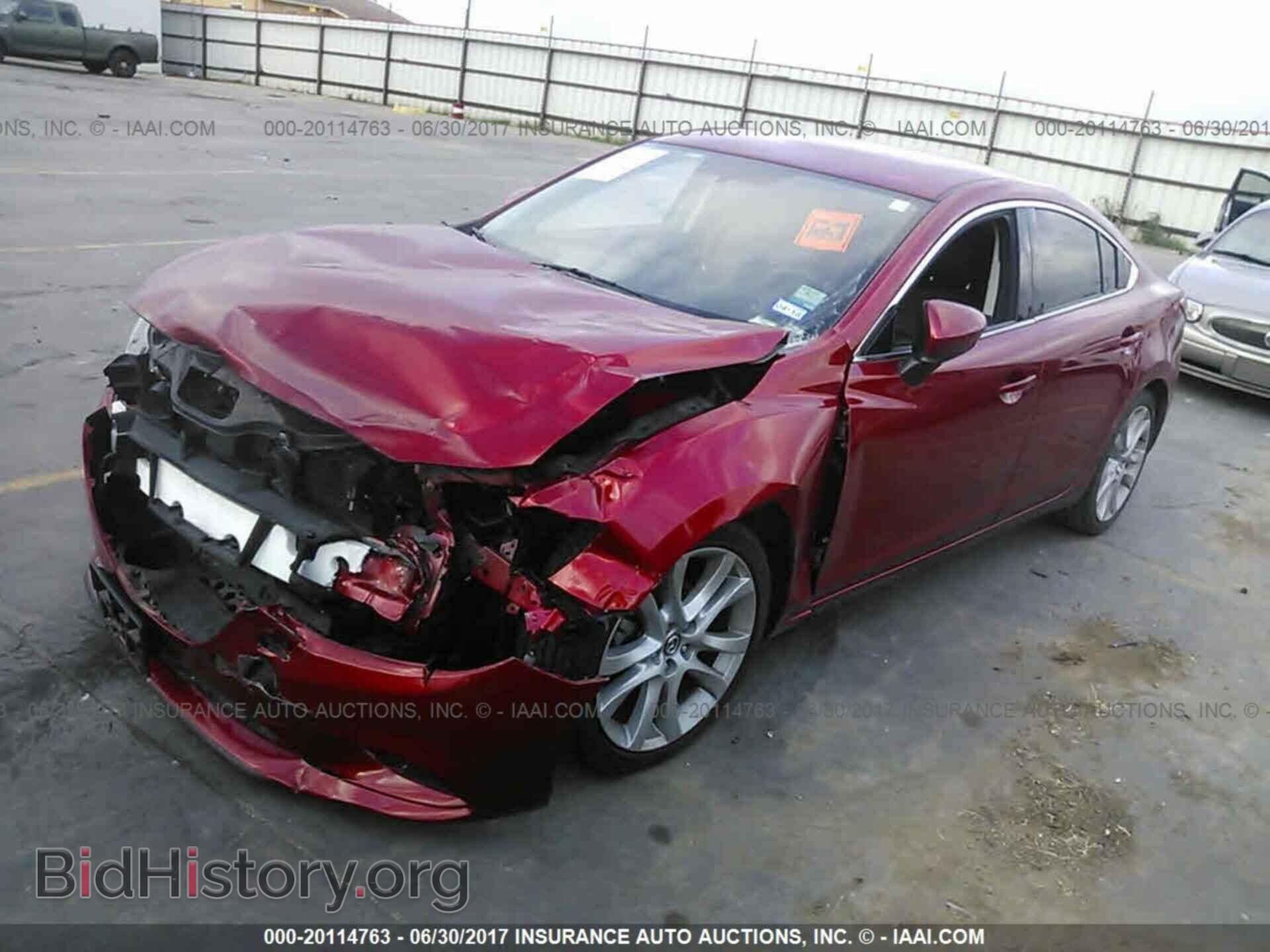 2016 Mazda 6 - VIN: JM1GJ1V58G1421992 - Фото 2