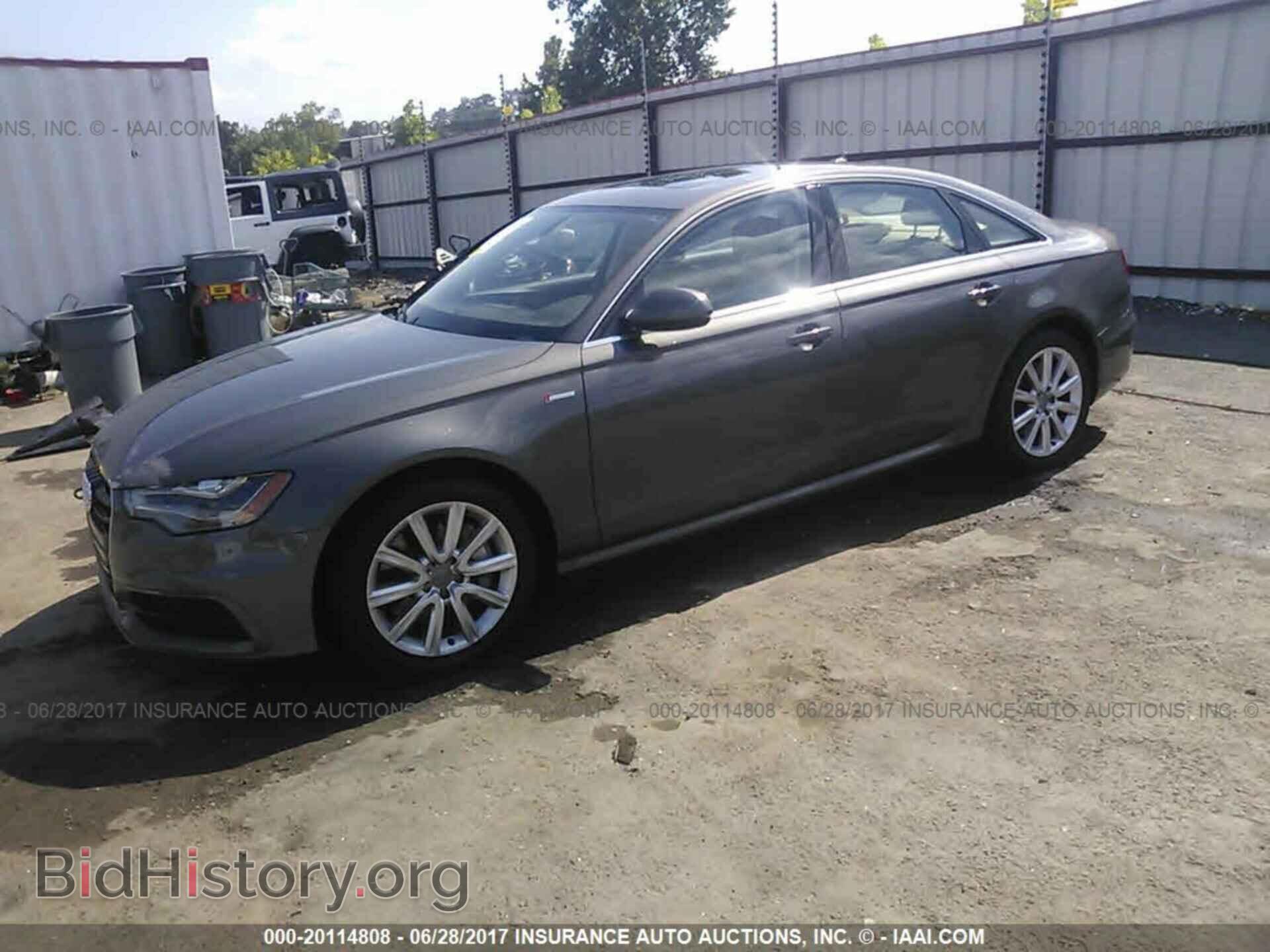2012 Audi A6 - VIN: WAUHGAFC0CN109813 - Photo 2