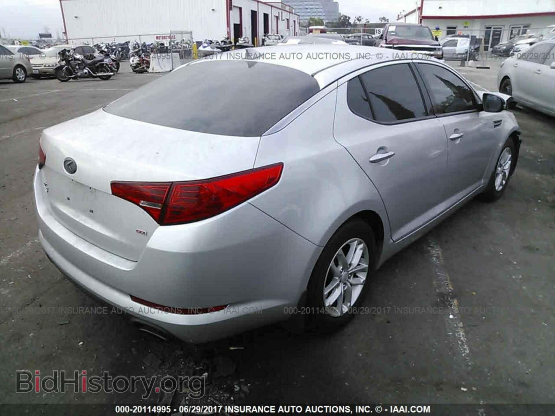 2013 Kia Optima - VIN: KNAGM4A78D5305581 - Фото 4