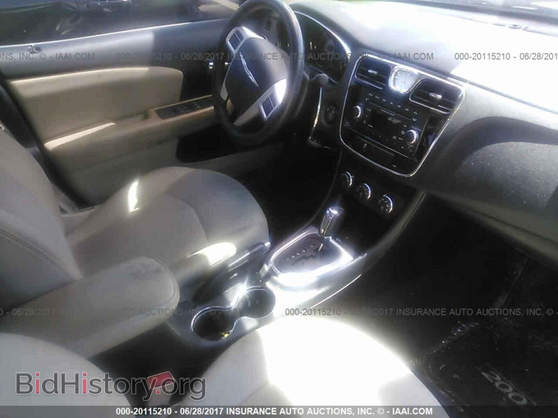 2013 Chrysler 200 - VIN: 1C3CCBBB6DN726442 - Фото 5
