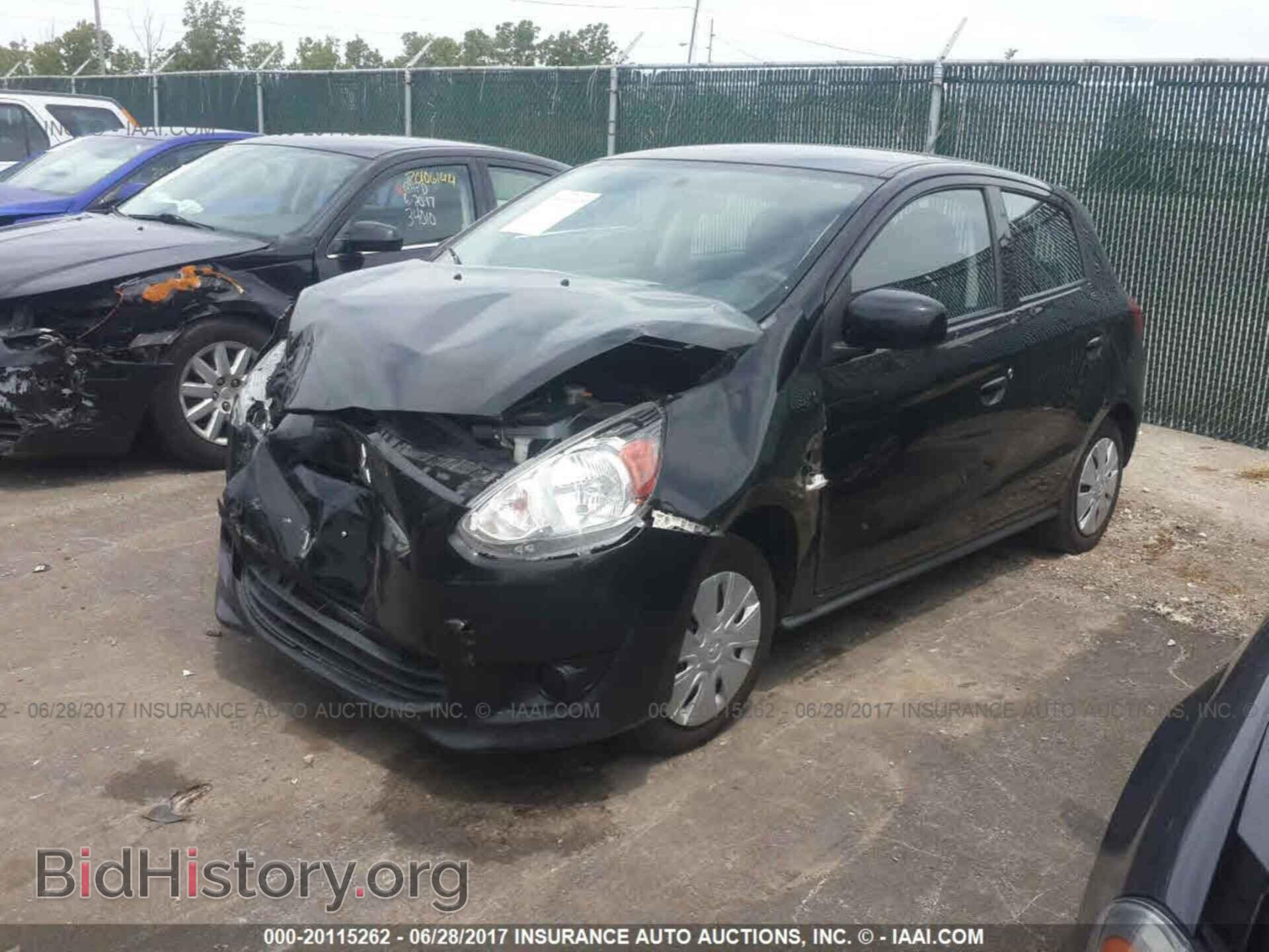 2015 Mitsubishi Mirage - VIN: ML32A3HJ8FH036617 - Фото 2