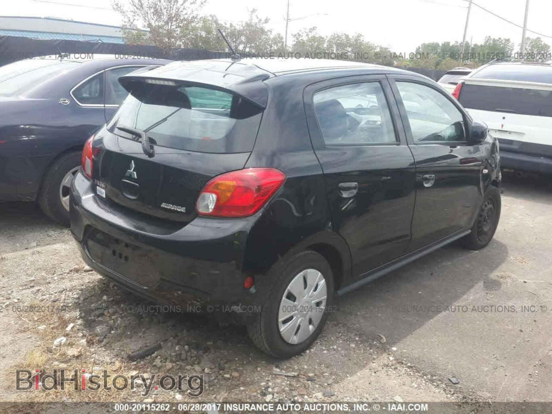 2015 Mitsubishi Mirage - VIN: ML32A3HJ8FH036617 - Фото 4