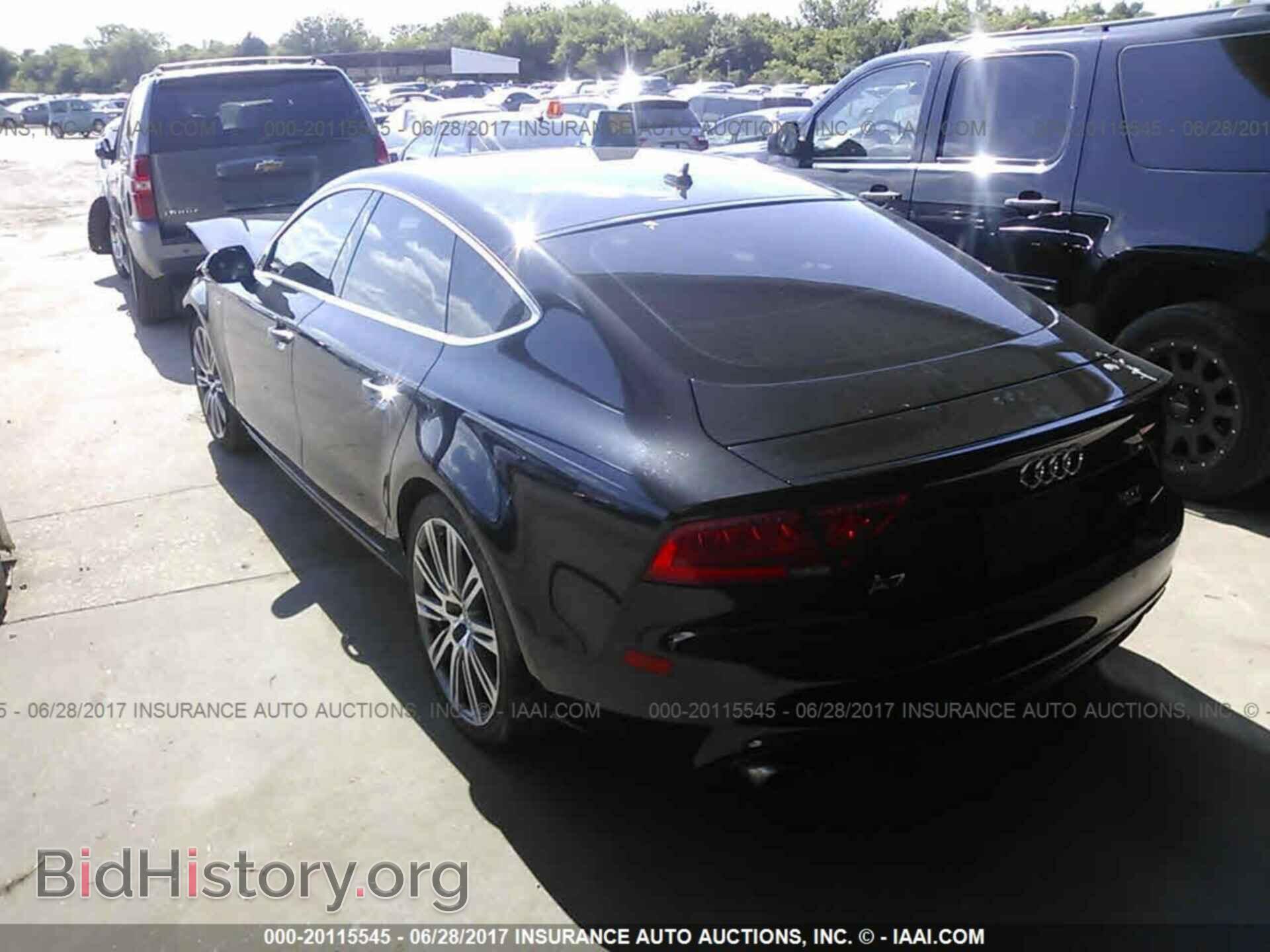 2013 Audi A7 - VIN: WAUYGAFCXDN050206 - Фото 3